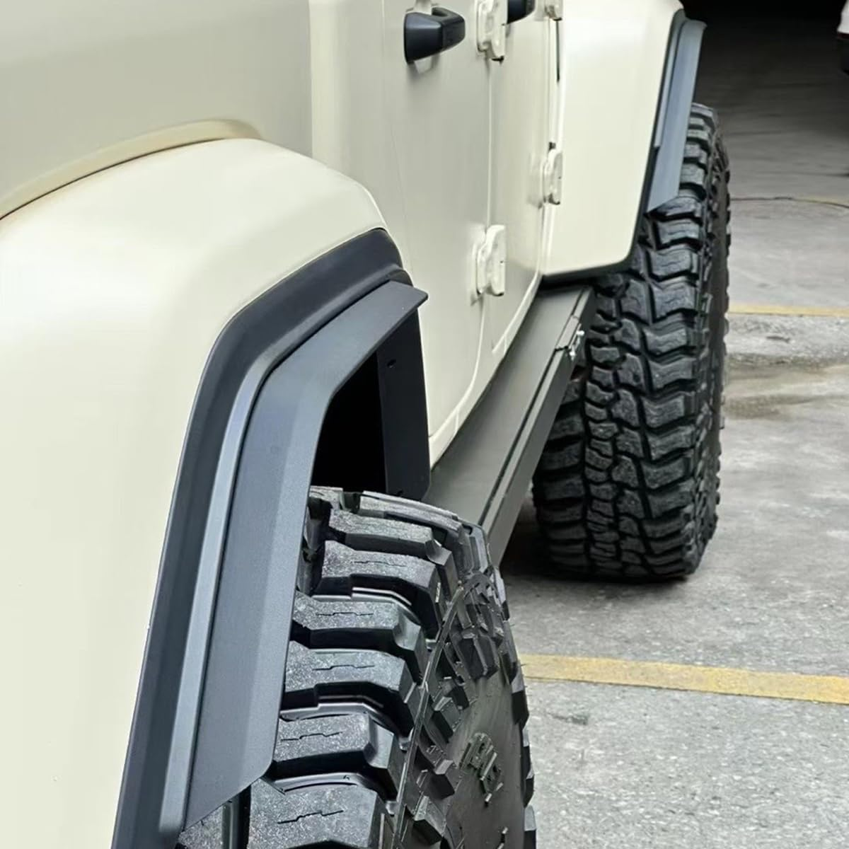 Fender Flares Extensions Set Compatible with Jeep Gladiator JT 2020-2023 Models image number 5