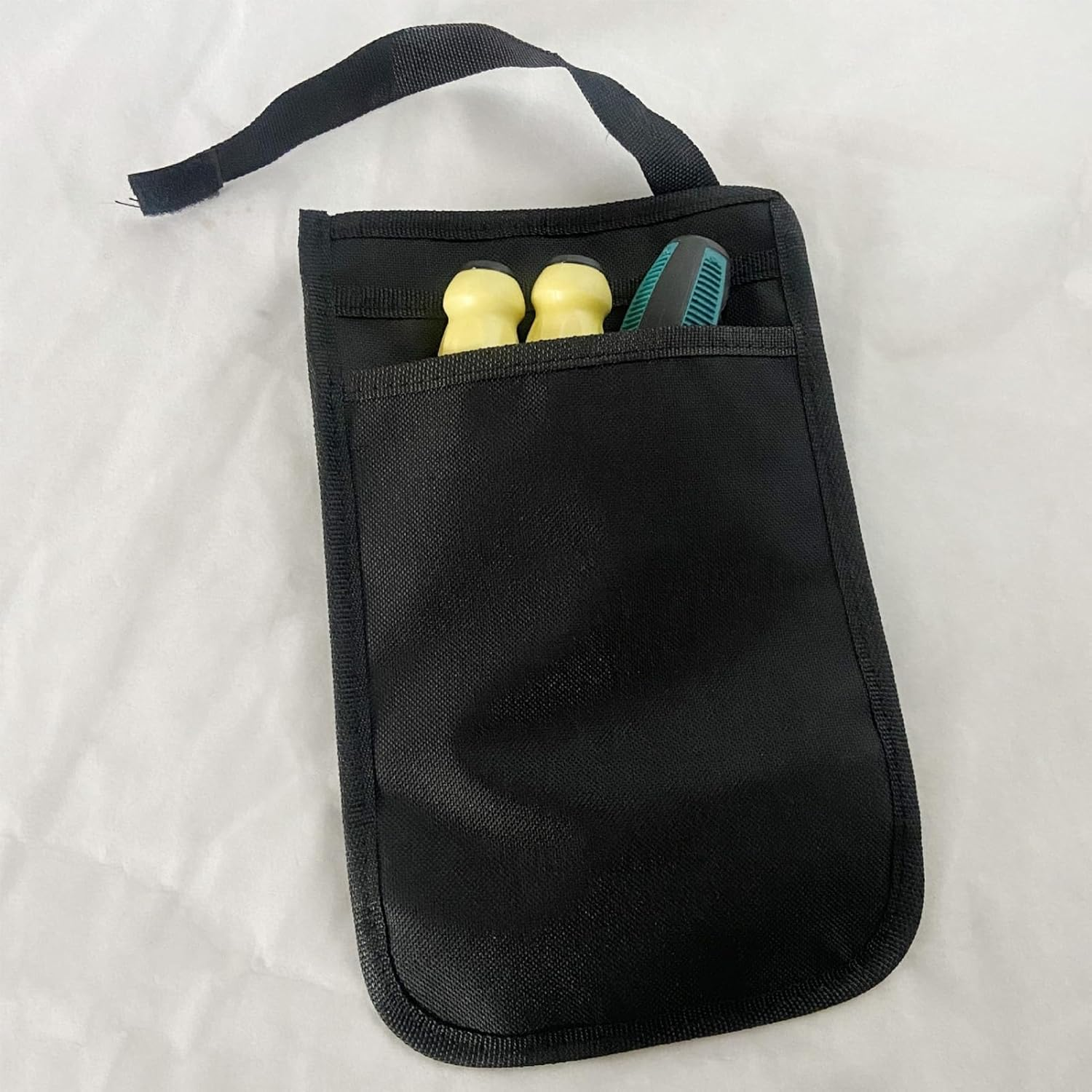 Hyuduo Crutch Organizer Bag, Oxford Fabric Pouch with Multiple Pockets for Underarm Crutches, Ideal for Seniors and Limited Mobility Users image number 6