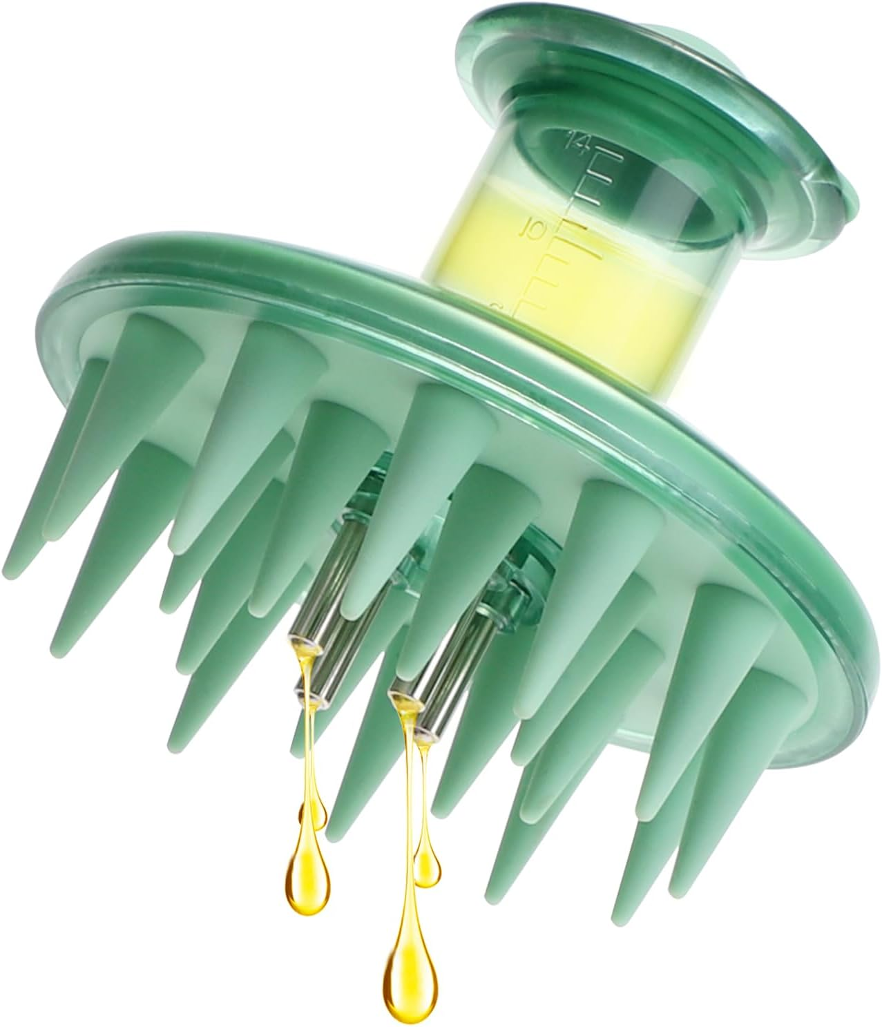 BEAUTLOHAS. Scalp Massager Applicator Comb Silicone Hair Oil & Serum Brush for Even Distribution &ndash; No Mess, Easy-To-Use Scalp Treatment Tool for All Hair Types image number 3
