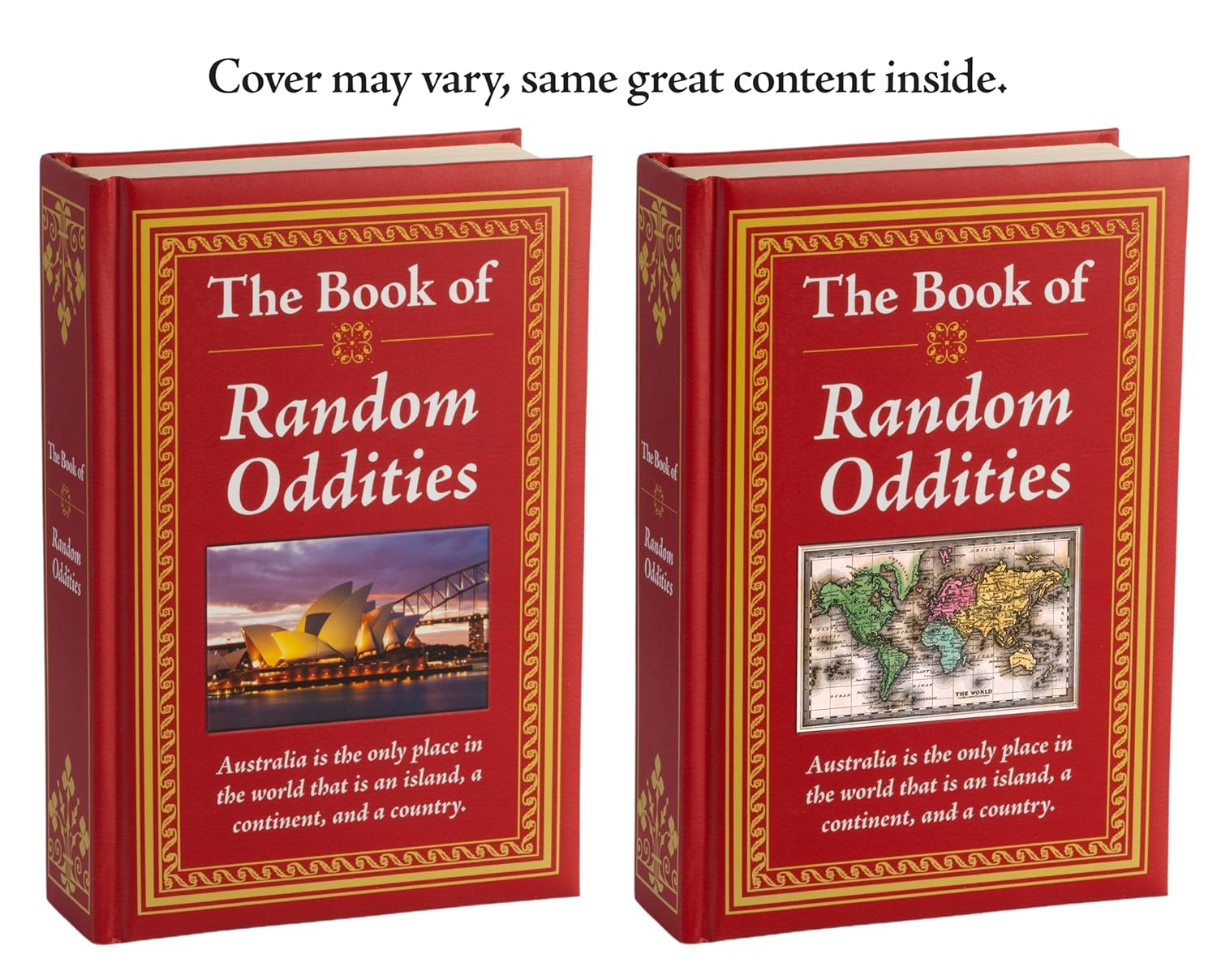 The Book of Random Oddities: Big Book of Words, Language & Etymology Fascinating Facts & Wordplay Hardcover Gift for Trivia Buffs, Word Lovers, Adults & Dad image number 2