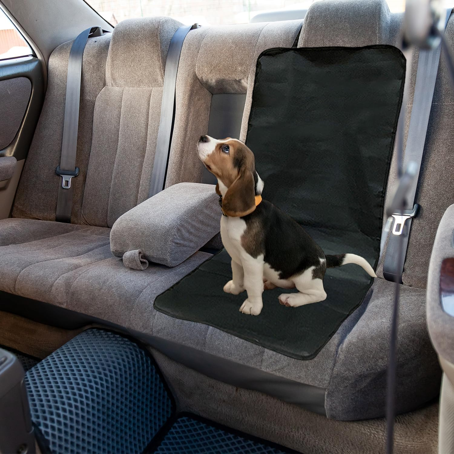 Letuxaamz Car Seat Covers, for Dogs and Children, Water-Repellent, Scratch-Resistant, Car Seat Protector, Car Seat Covers, Dog Car Covers, Back Seat for Most Cars, Trucks and Suvs