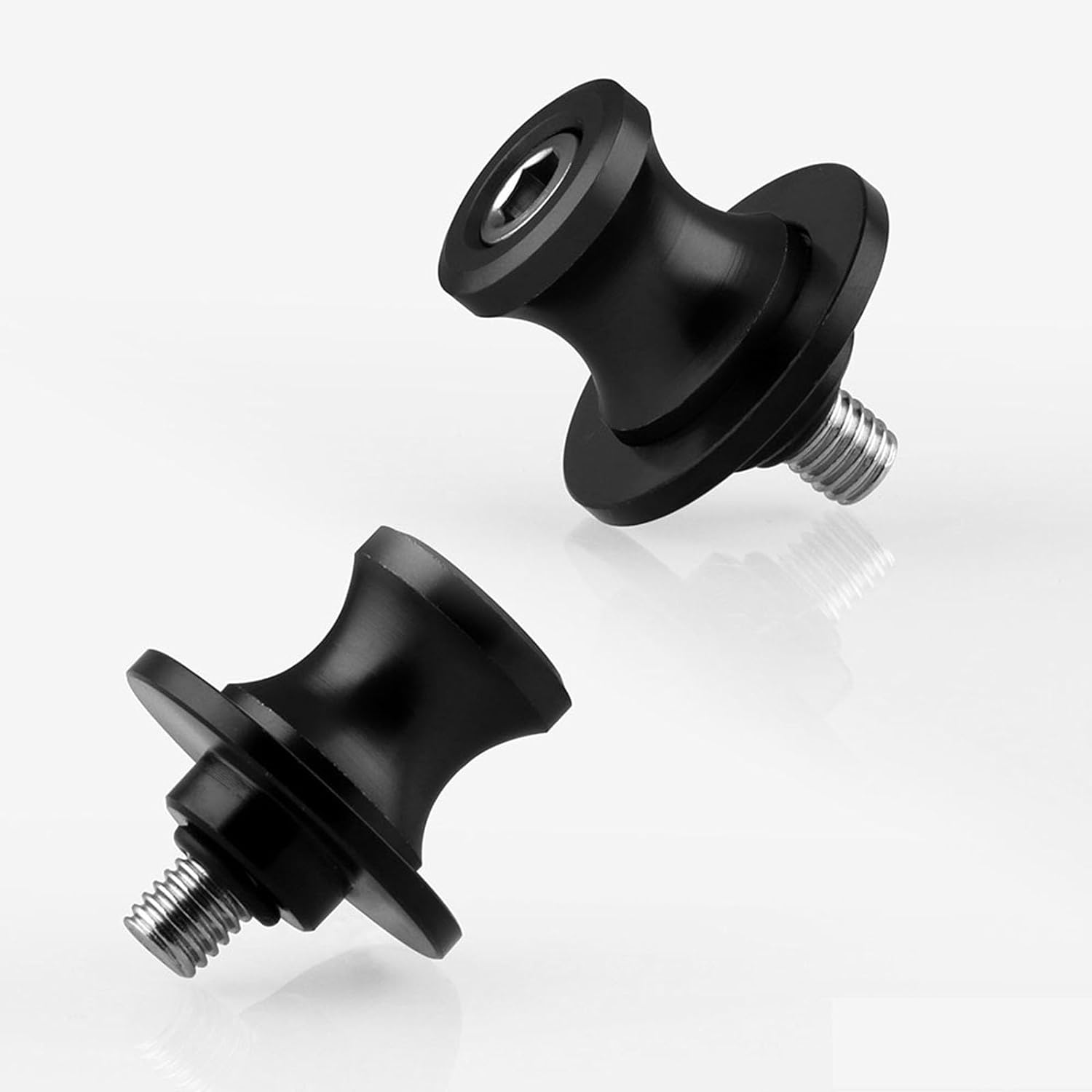 Sporacingrts M8 Motorcycle Swing Arm Spools Slider Para Suzuki SV650 SV1000 Gsxr 600 750 1000 V-Strom 650 1000 B- Rey TL1000 DL650 SV650/1000 Black image number 4