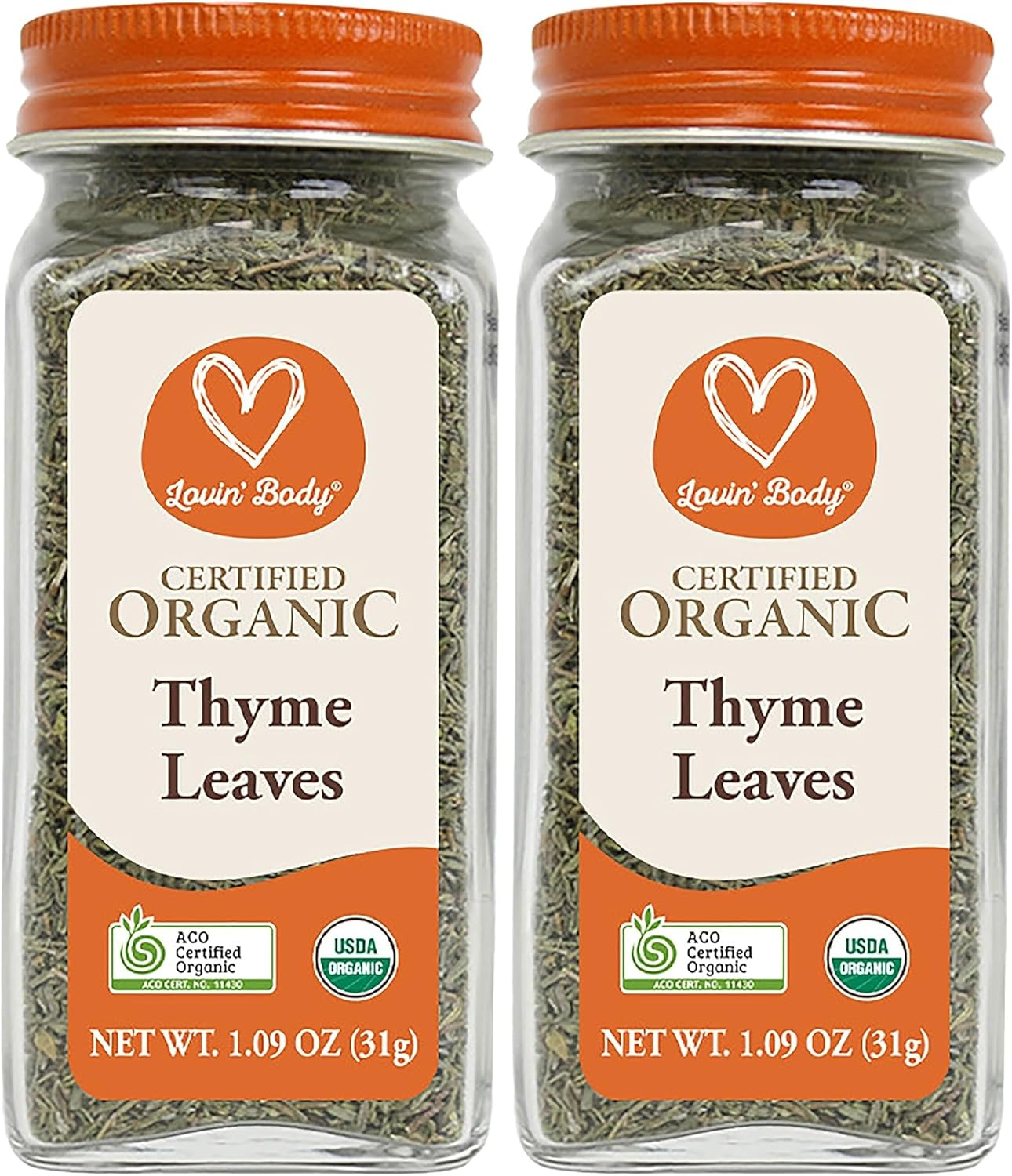 Lovin' Body Organic Thyme Leaves 31G