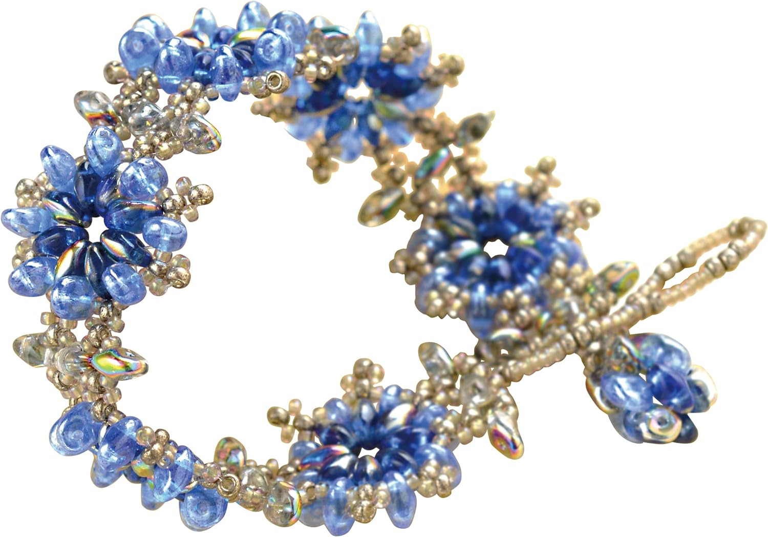 Miyuki BFK-458 Bead Kit, Super Duo Beads, Accessory Kit, Soir Greige Necklace image number 5