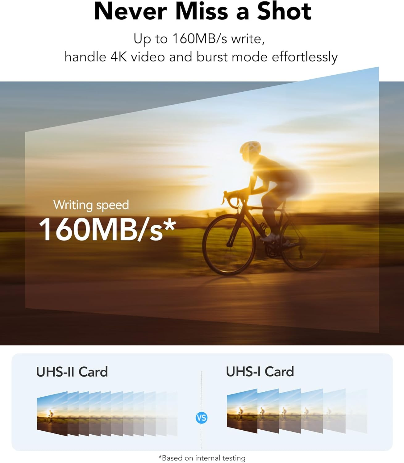 Lexar Silver PRO SD Card 512GB, UHS-II SD Memory Card, V60, U3, C10, up to 280Mb/S Read, 160Mb/S Write, SDXC Card for Dslr/Camera/Professional Photographer/Videographer/Enthusiast (LSDSIPR512G-BNNAA) image number 5