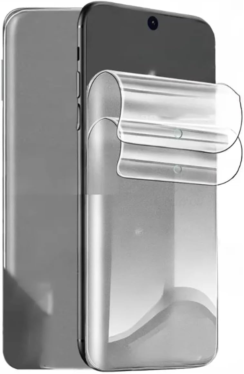 Pack of 2 Matte Screen Protectors for Samsung Galaxy S25 Edge (6.66 Inch), Anti-Glare Protection, Anti-Fingerprint, Soft Flexibility Hydrogel Film, Fingerprint ID Support image number 5