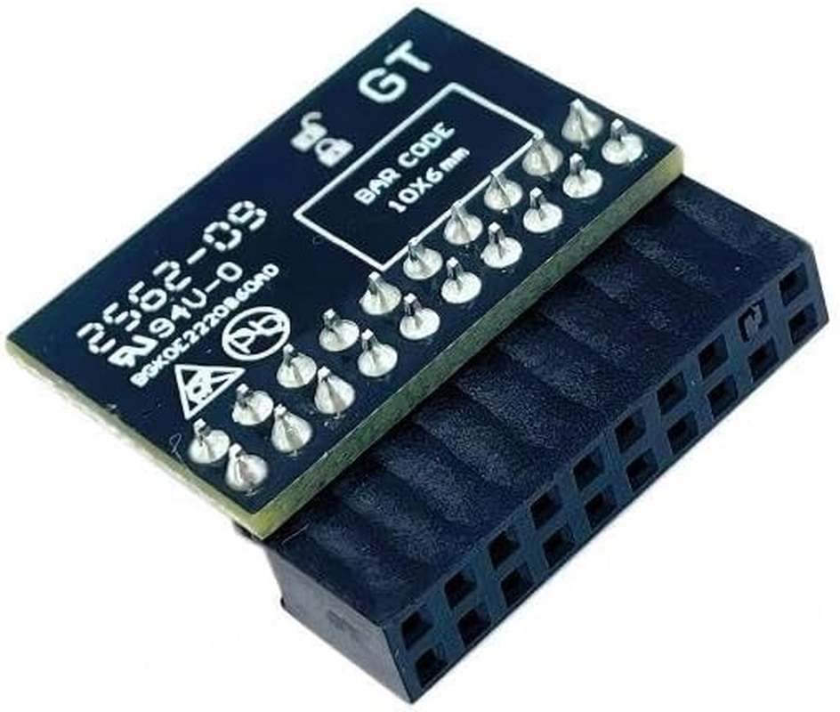 Gintai TPM2.0 Encryption Security Module TPM LPC 20Pin Module SLB9665 Windows 11 Upgrade for Gigabyte Motherboard Ga-H170-Gaming 3 GA-H170-HD3 image number 6