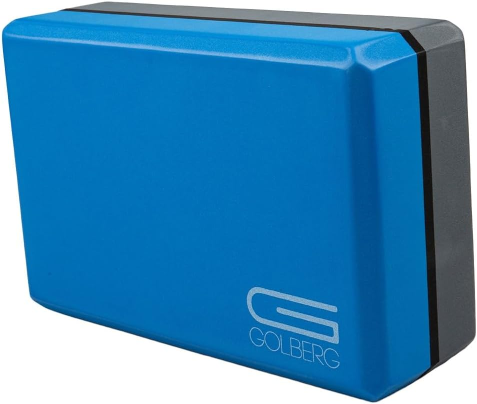 Golberg Foam Yoga Block &ndash; for Fitness, High Intensity Support and Improving Strength or Flexibility Pink/Green/Dark Green/Purple/Blue &ndash; 1/2/4 Pack