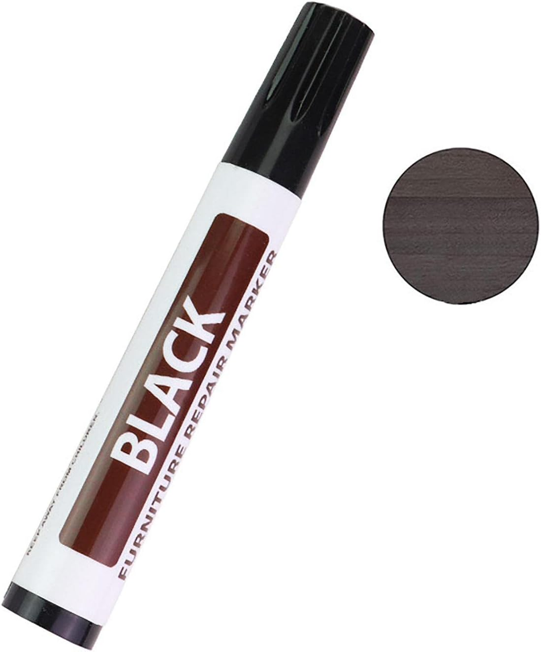 Wood Markers Furniture Repair | 6 Colors Wood Markers for Scratches | Kit, Wood Scratches Repair Kit for Wooden Floor Door Furniture Cabinet B/ image number 1