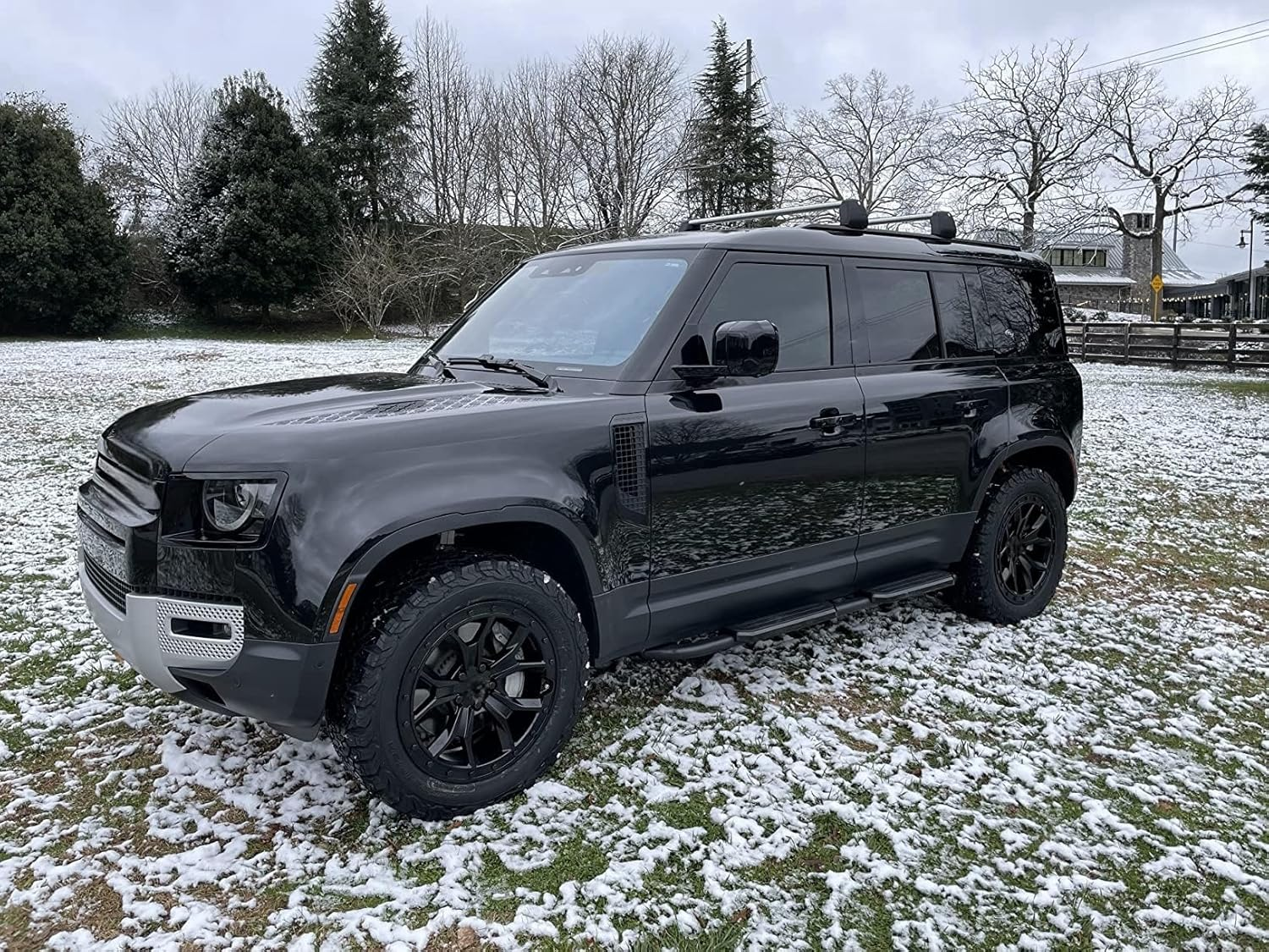 Running Boards Fits for LR Defender 110 130 4Door 2020 2021 2022 2023 2024 2025 Side Steps (No Drilling Required) image number 5