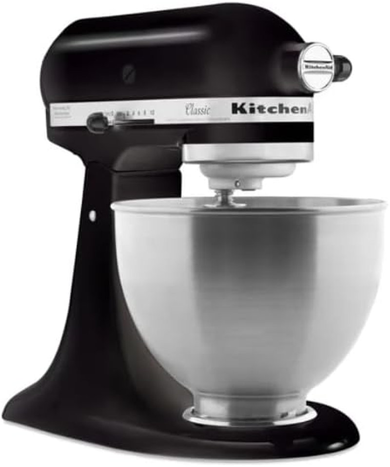 Kitchenaid KSM45 Classic Stand Mixer with Bowl, Onyx Black image number 2