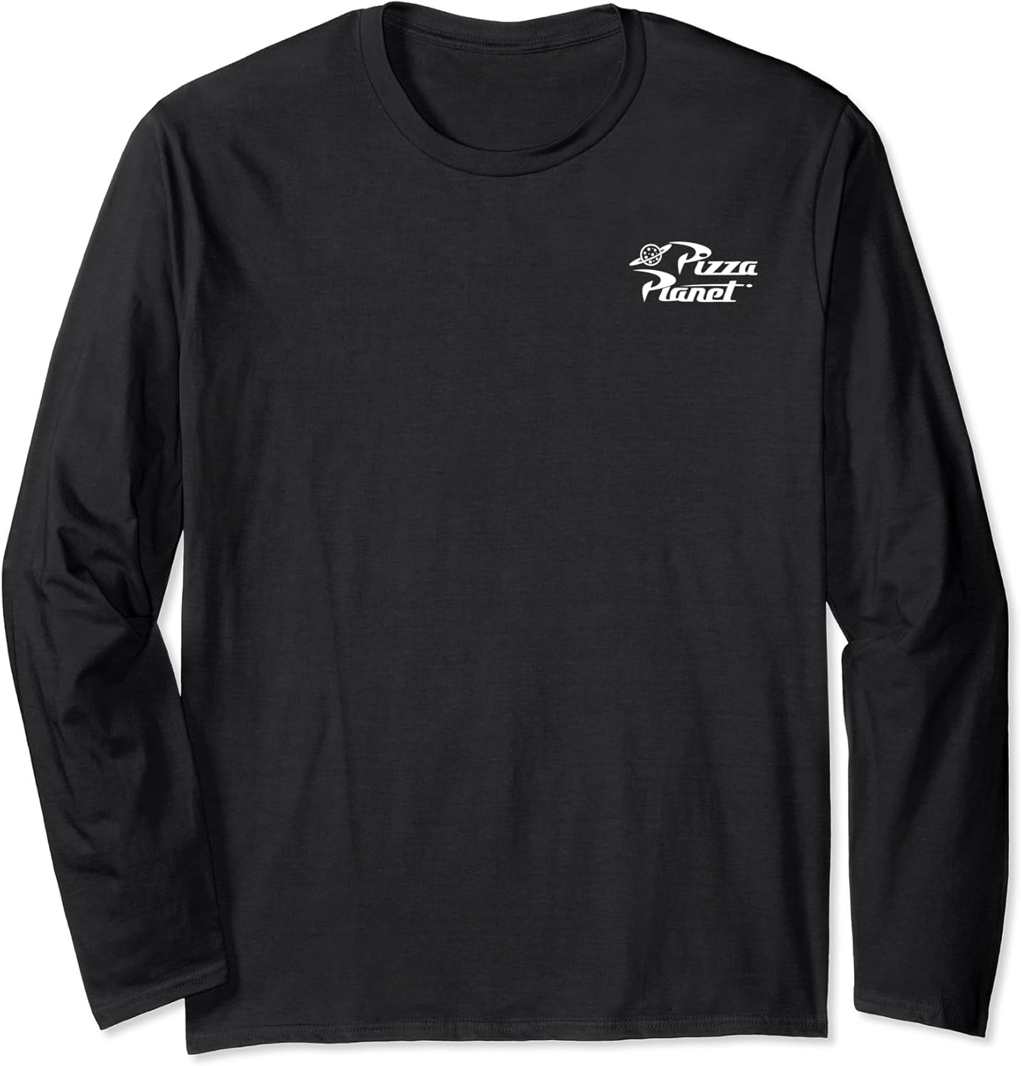 Disney Pixar Toy Story Pizza Planet Pocket Logo Long Sleeve T-Shirt