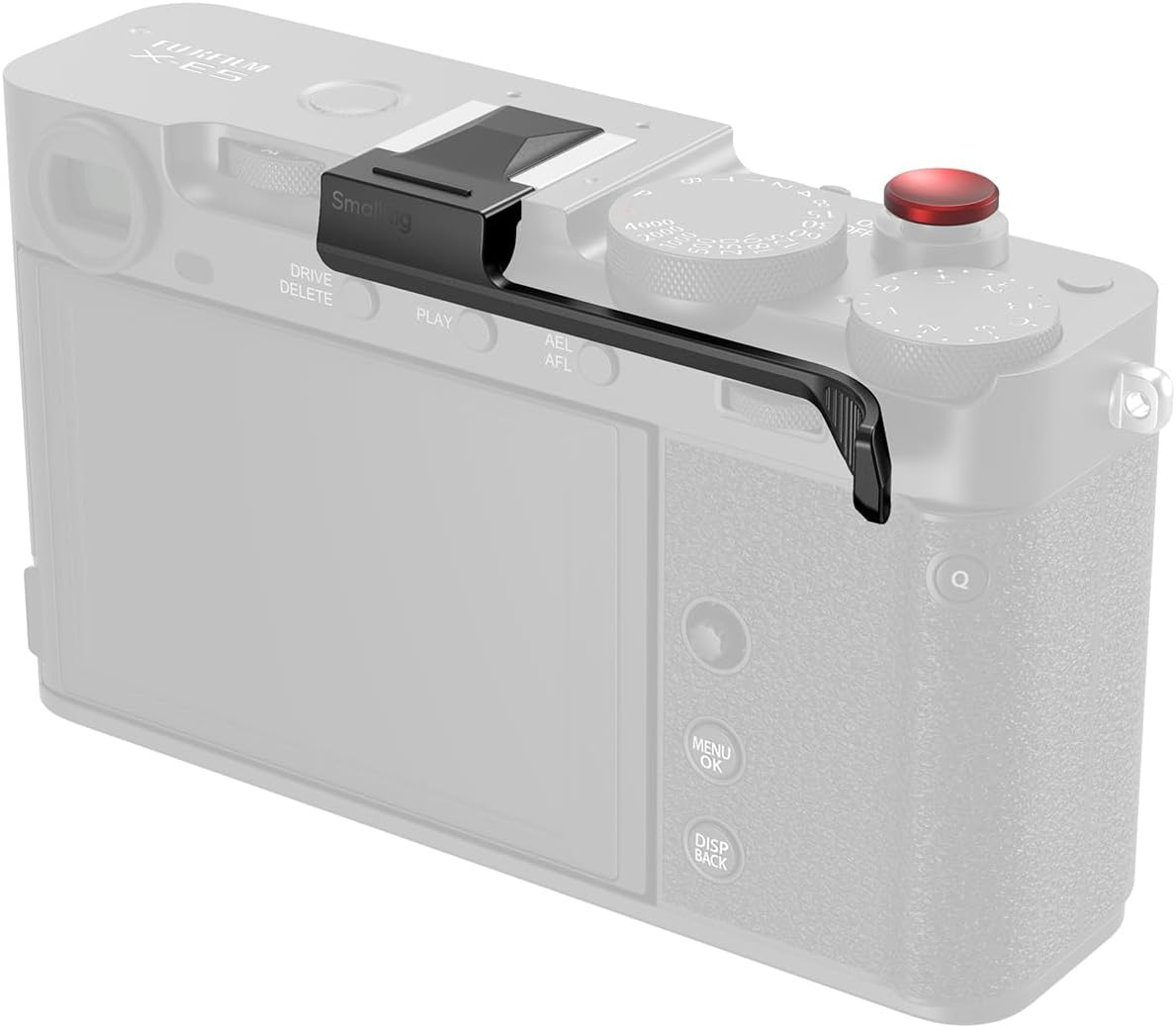 SMALLRIG Thumb Grip with Hot Shoe Cover for FUJIFILM X-E5 (Black) - 5452 image number 6