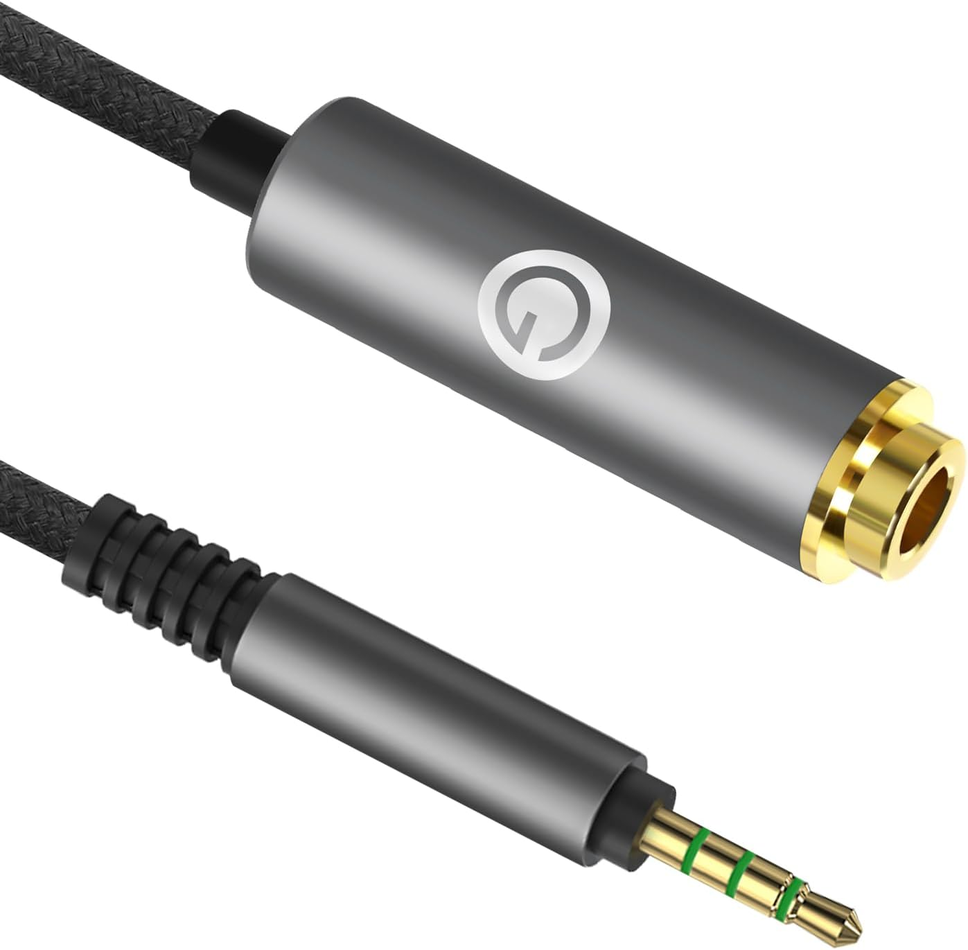 Geekria 2.5MM Balanced Male to 4.4MM Balanced Female Conversion Cable/5-Pin Converter Audio Cable, Headphones Plug Adapter, Aluminum Alloy Audio Plug, PP Yarn Braided Upgrade Cable (0.45Ft) image number 3