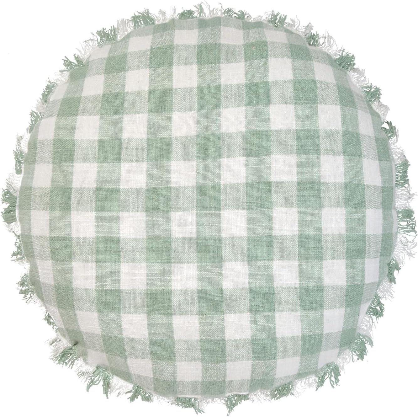 Linen House Tavola round Cushion, Gold, Size 45 Cm image number 4