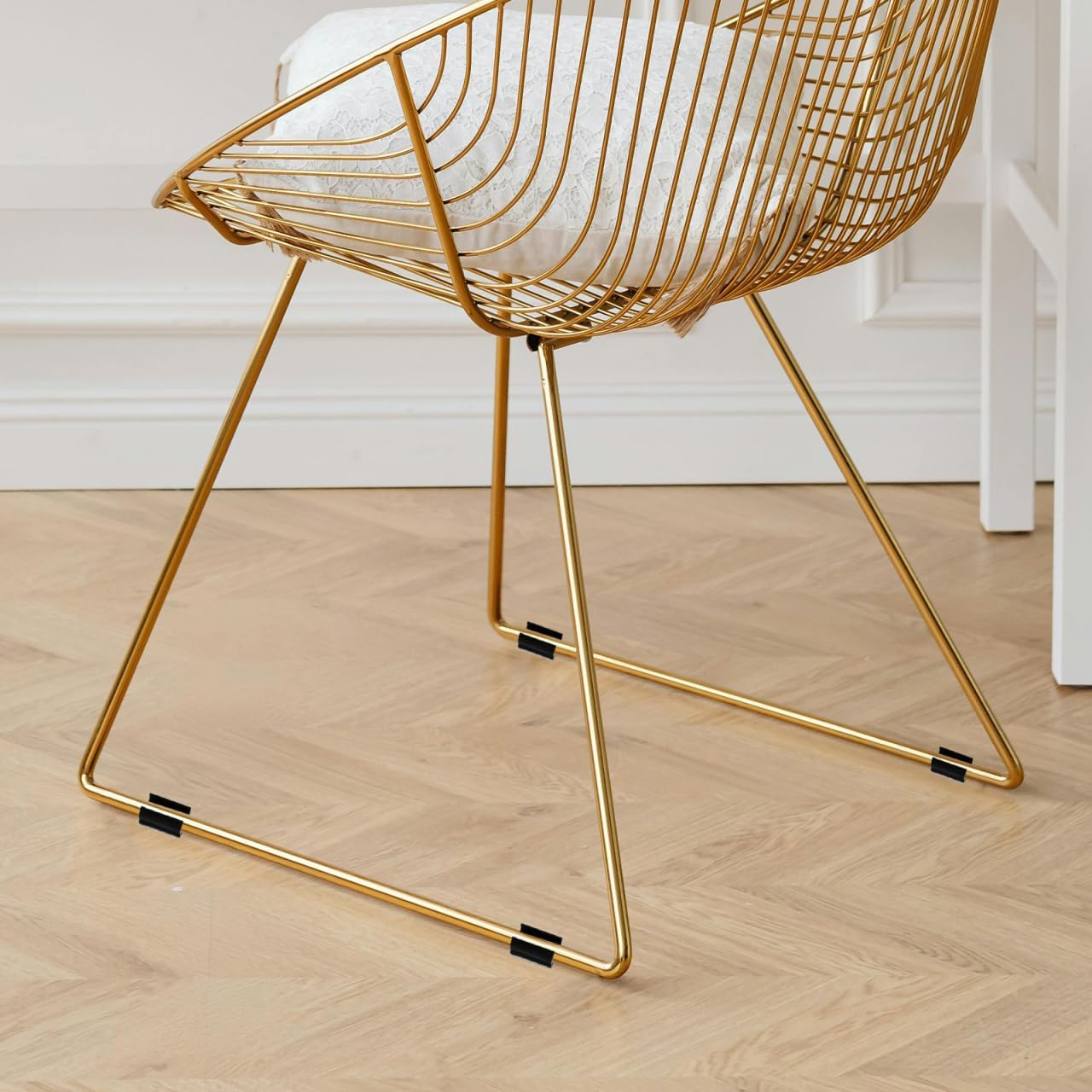 10Pcs U-Shaped Furniture Pads Felt Feet for Chairs Non-Slip Floor Protectors for Hardwood Noise-Reducing Anti-Movement Glides for Sleds Various Furniture image number 6