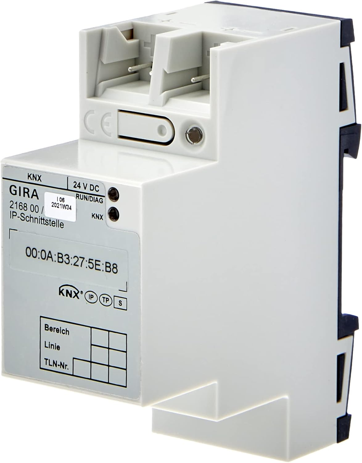 GIRA 216800 IP Interface KNX Single-Area Operation REG image number 1