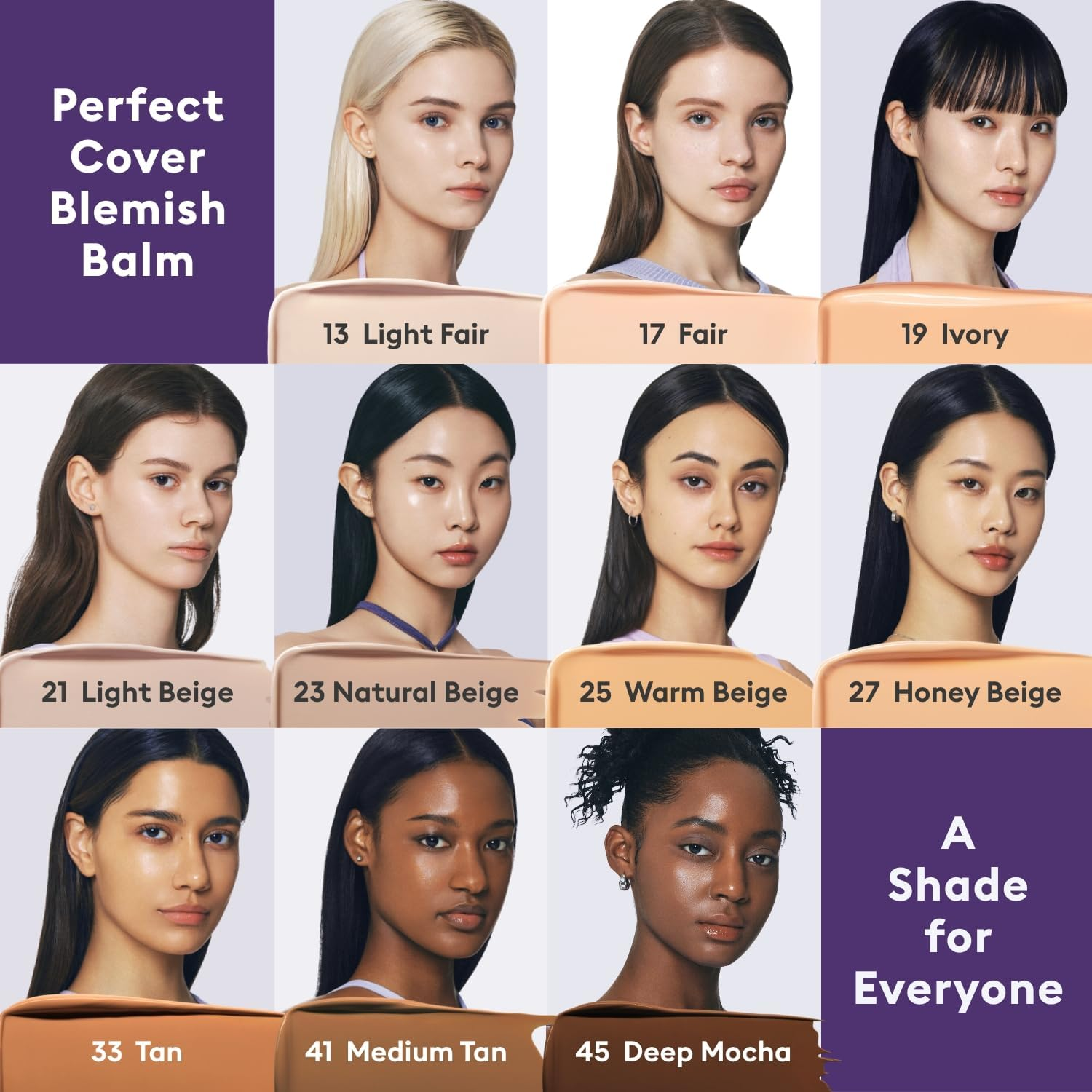 MISSHA M PERFECT COVER SERUM BB CREAM No.19 Ivory - Fair/Light with Warm Undertone, BB Cream by Cardi B Pick, Skin Tint, Tinted Moisturizer, Skin Care Foundation Makeup, Korean Makeup,1.18 Fl Oz - No.27 (Honey Beige) image number 4