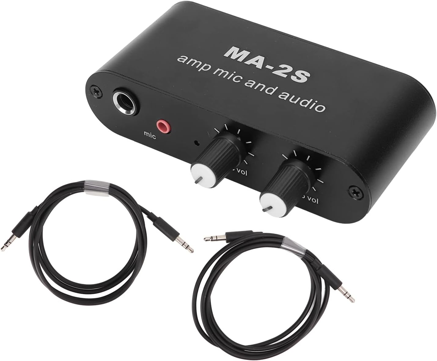 Mini Small Stereo Preamplifier,Headphone Amplifier,Phono Turntable Phonograph Preamp with 3.5MM Headphone and Output