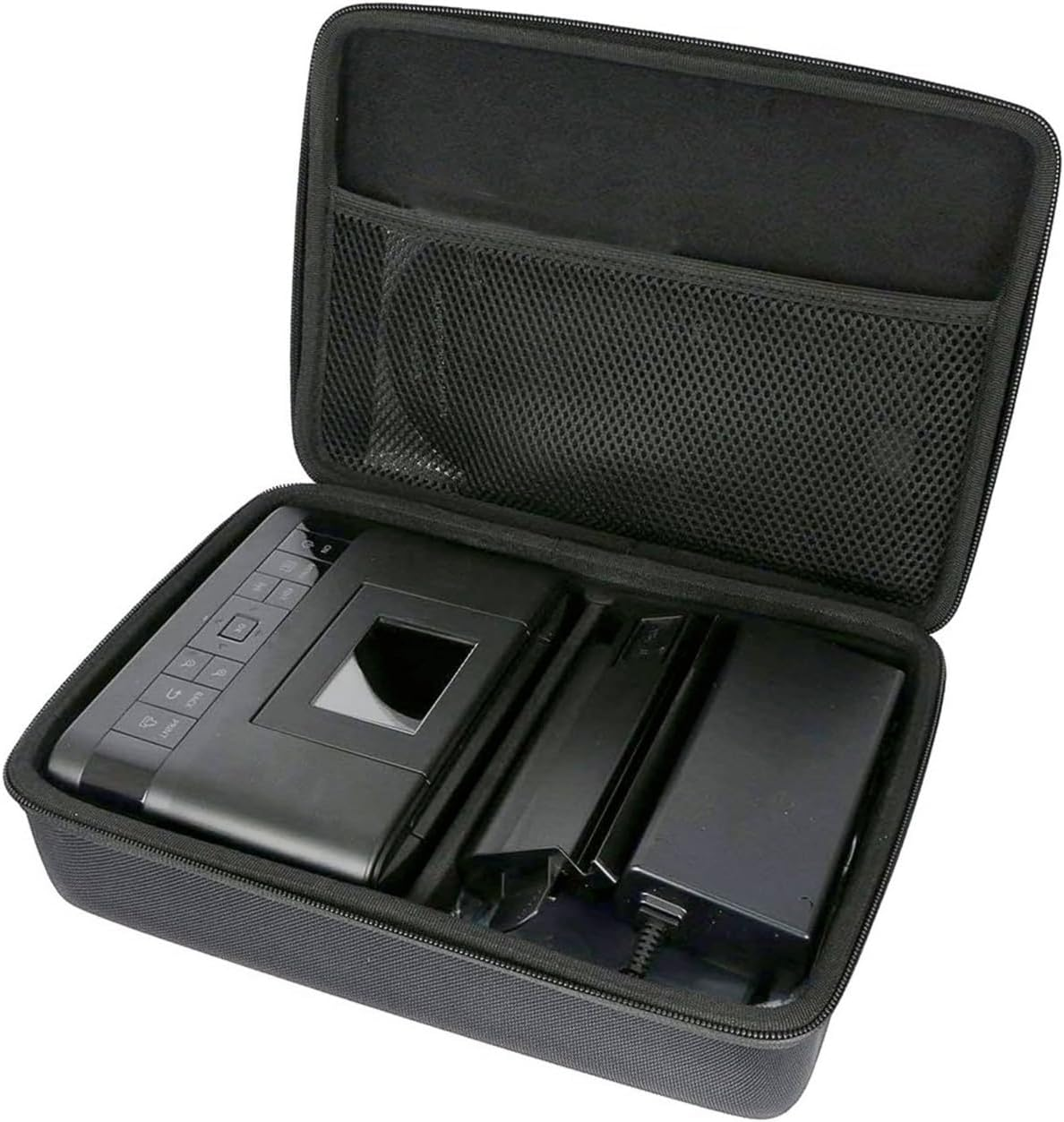 Hard Case for Selphy CP1500 CP1300 CP1200 Compact Photo Printer and Accessories, Hard Shell Carrying Case, Protective Travel Case Bag