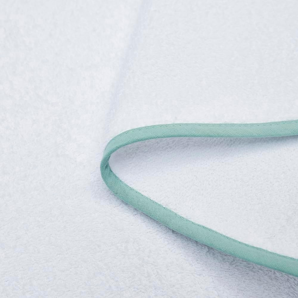 Snugtime Mitten-Zibra Hodded Towel image number 1