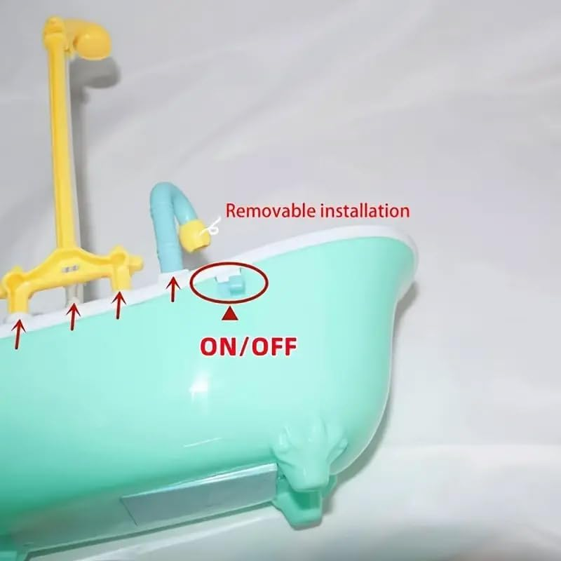 AIMALL Large Bird Bath Tub with Electric Circulating Water Shower, 10.4X4.9X12.4In Automatic Bathtub for Parrots Cockatiels Conures Budgies with 180&deg; Rotating Faucet image number 1