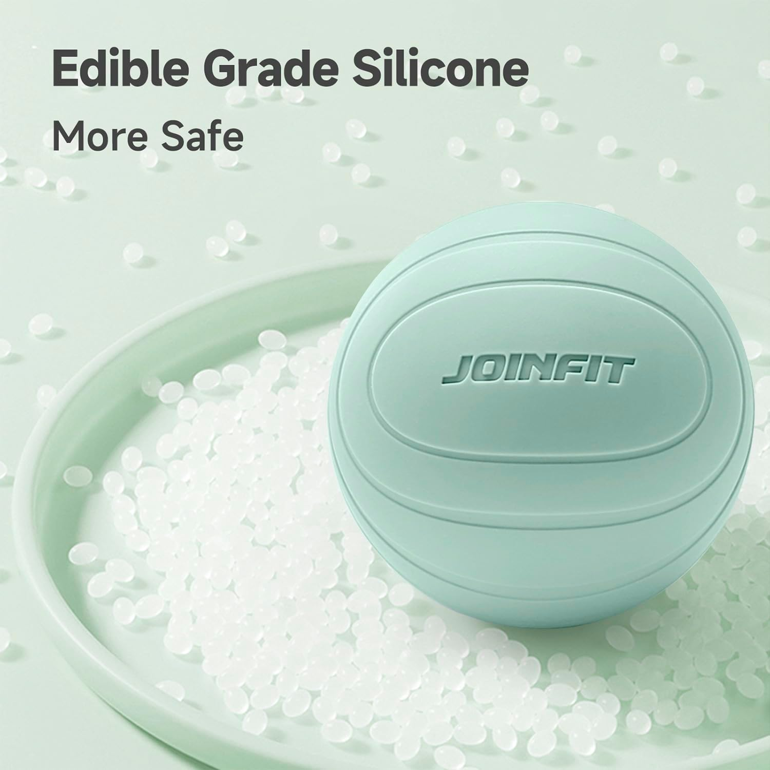 HCE Massage Ball Set for Trigger Point Massage & Physical Therapy, Lacrosse Ball/Peanut Ball/Spiky Ball Set, Therapy Ball for Plantar Fasciitis, Muscle Release, Deep Tissue Massage - Set of 3 image number 6