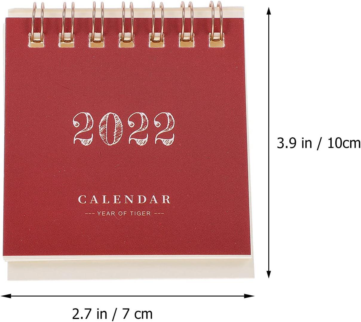 STOBOK 20Pcs Desktop Calendar Table Paper Calendar Yearly Agenda Planner for Home Office Use image number 6