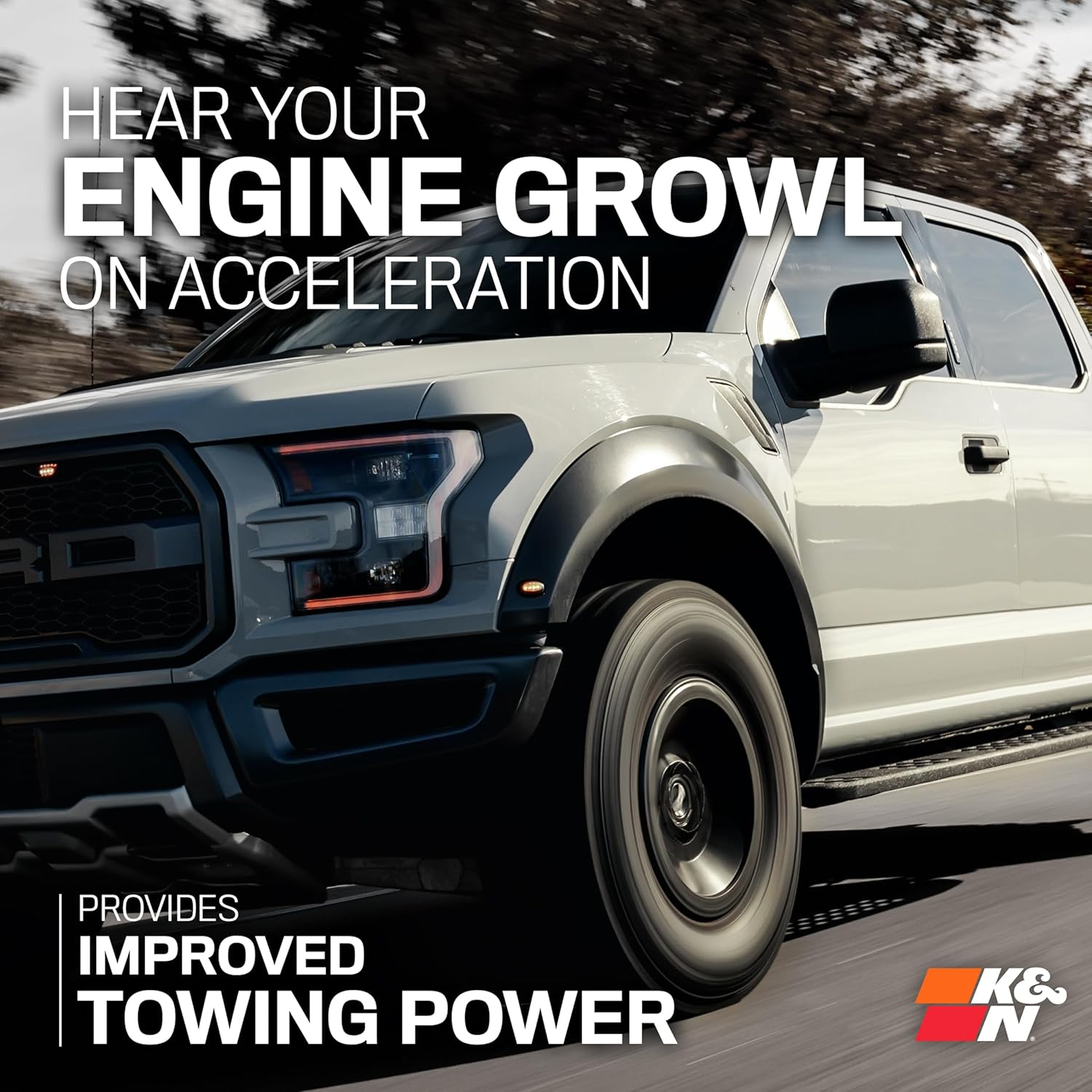 K&N 57S-4521 Performance Air Intake System for 2020 Holden Colorado 2.8L L4 Diesel image number 3