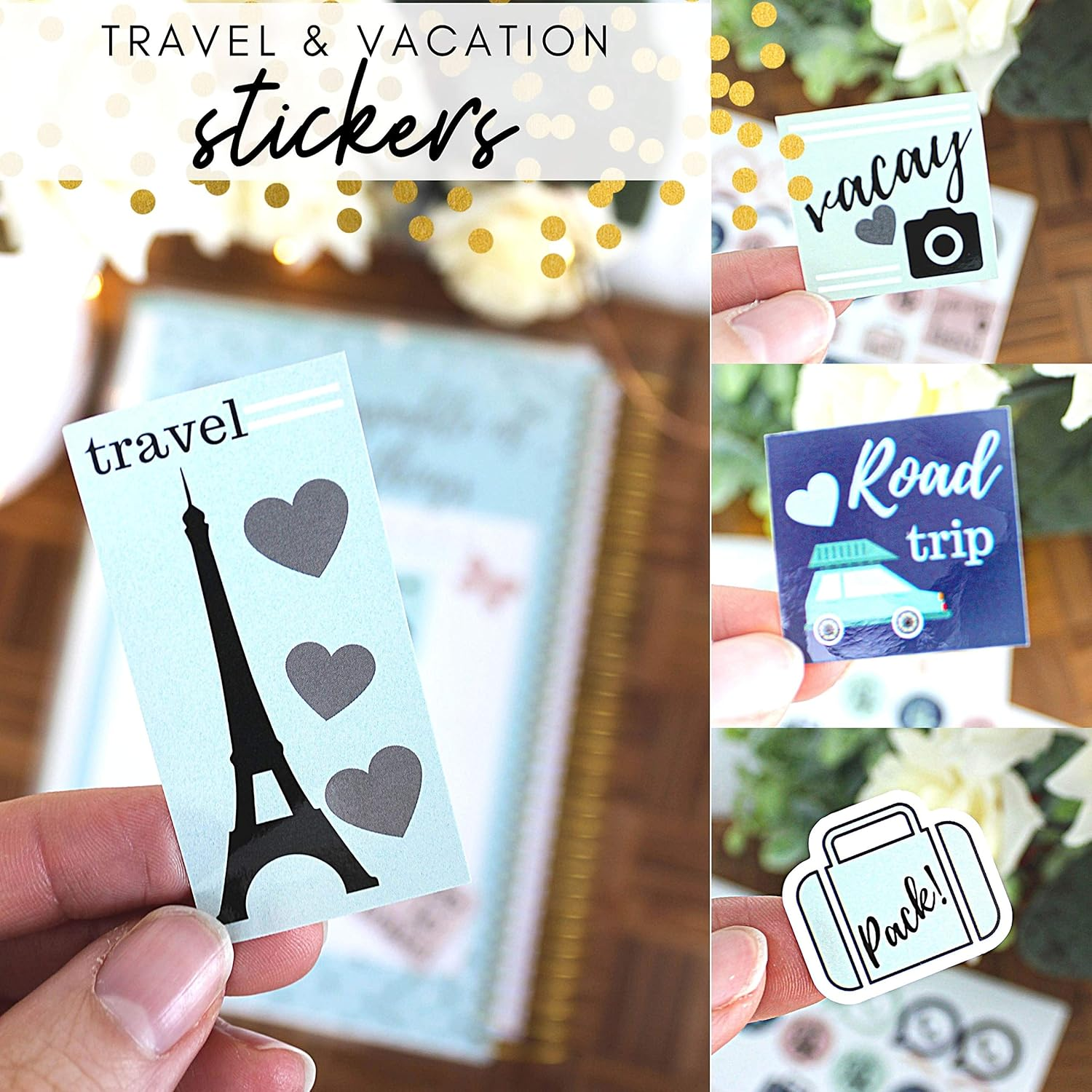 Busy Bee Planners Monthly Weekly Daily Planner Sticker Set for Enhanced Productivity