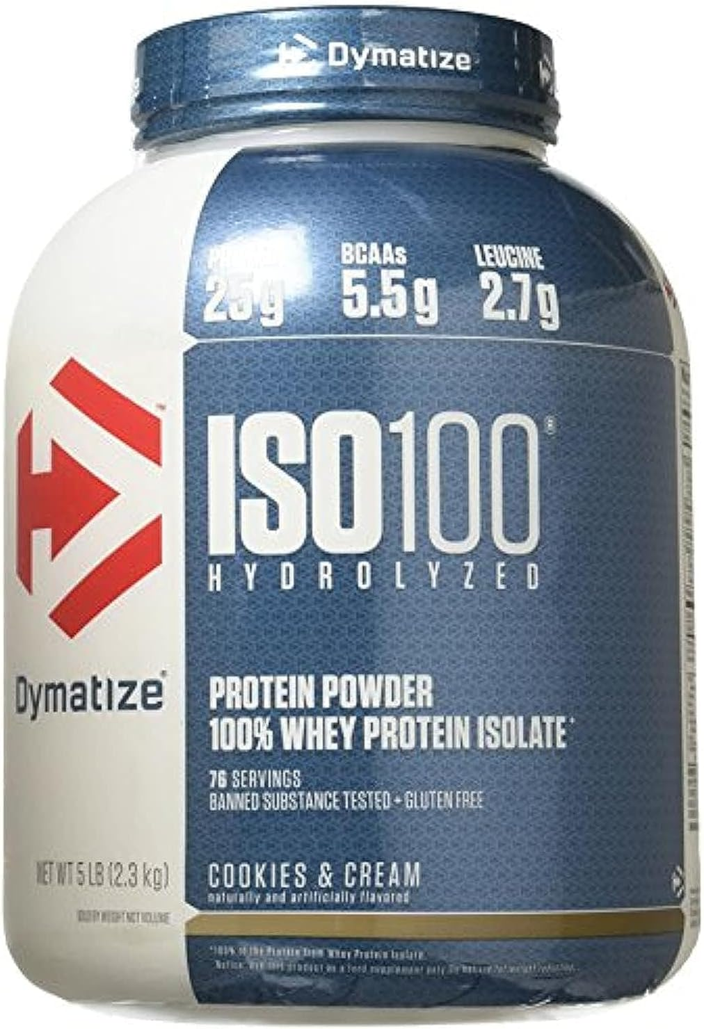 Dymatize Iso-100 Cookies & Cream - 5 LBS image number 2