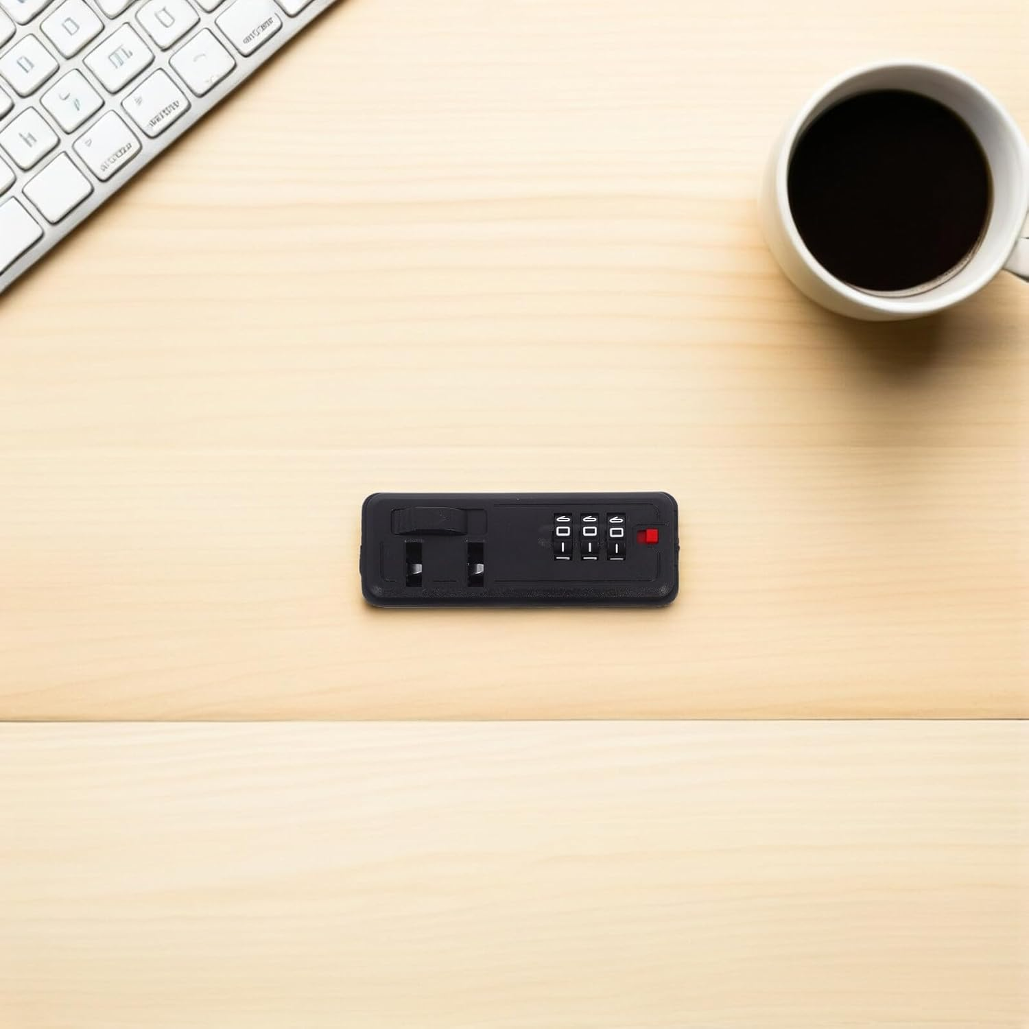 DIKACA Self-Setting Luggage Combination Lock 3-Digit Flush Mount Zipper Lock for Travel Suitcases Security Replacement Accessory image number 3