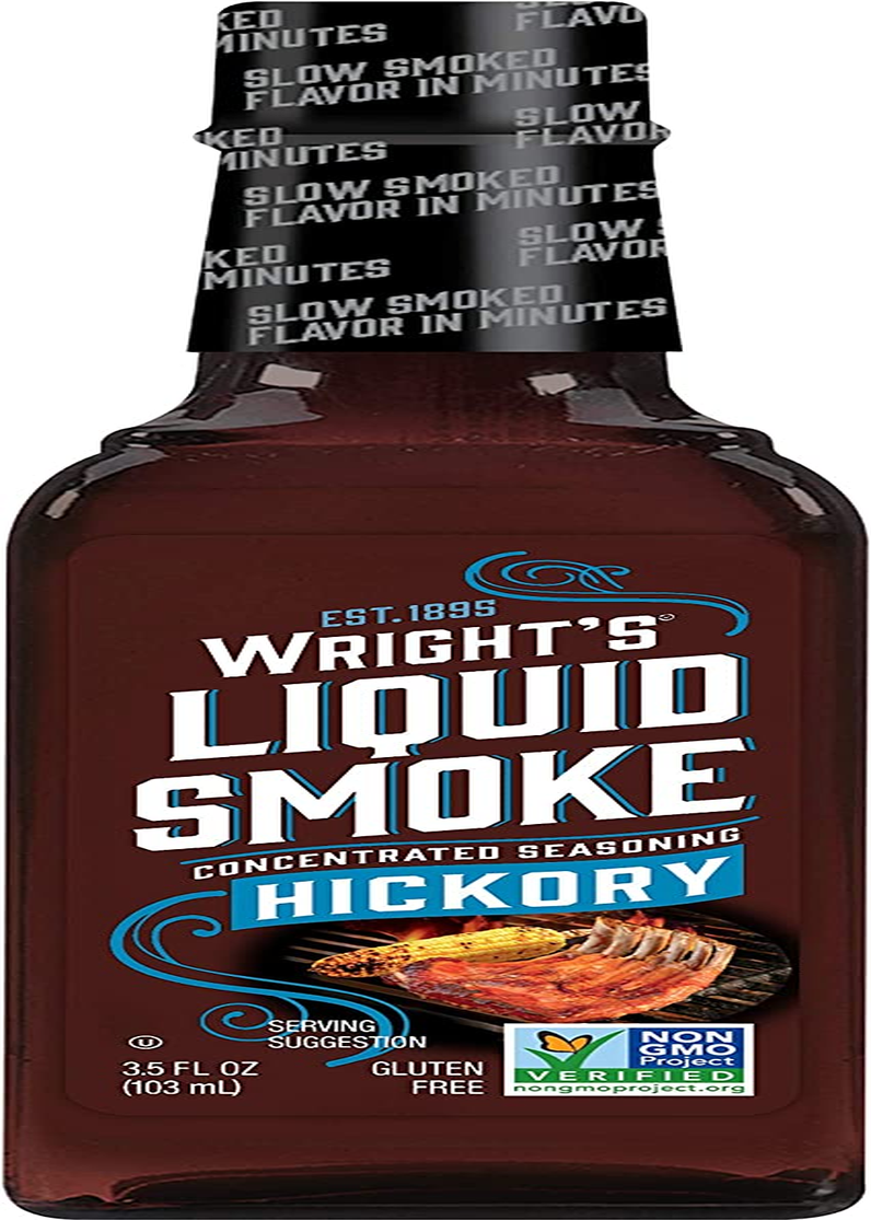 Wrights Liquid Smoke Hickory Seasoning, 103 M