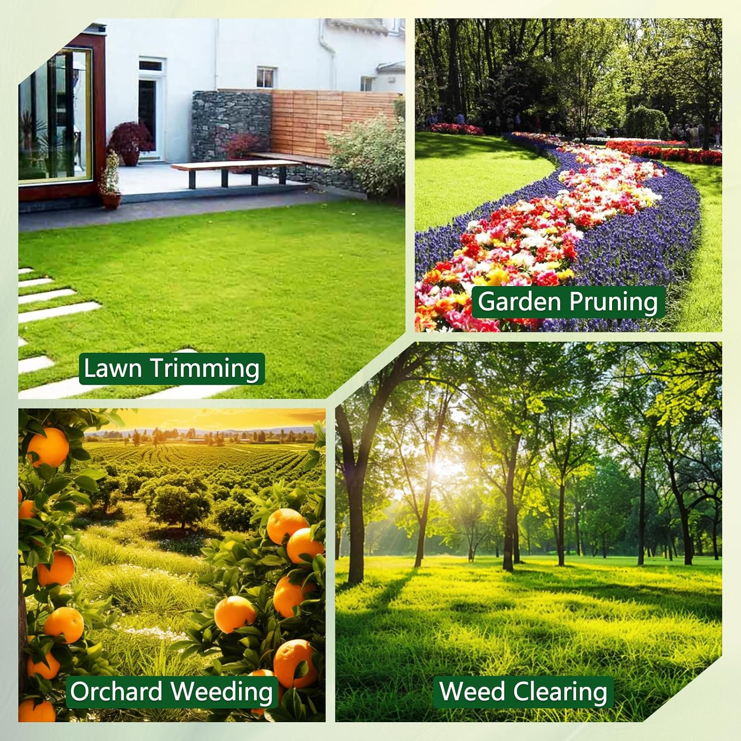 UCINNOVATE Orange 095 Trimmer Line, 278Ft round Weed Eater String, Flexible Nylon Weed Wacker String (2.4Mm&times;85M) for Mowers, String Trimmers image number 4