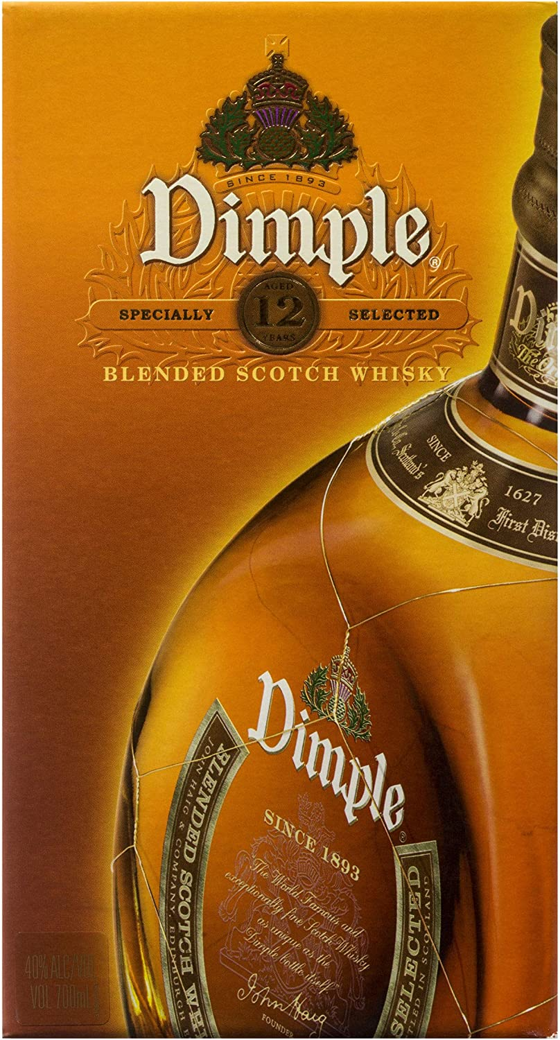 Dimple 12 Years Old Scotch Whisky 700Ml image number 1