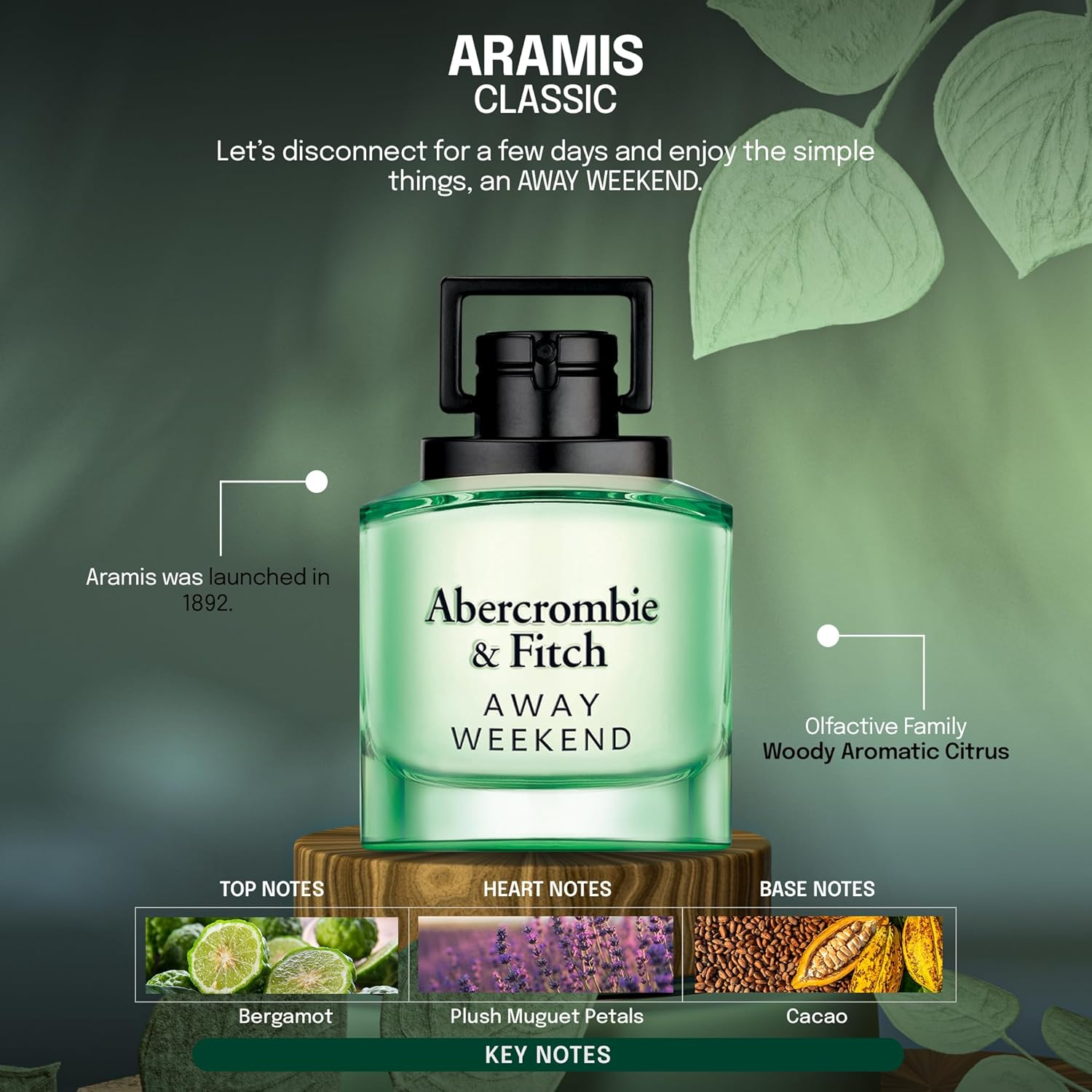 Abercrombie & Fitch Men'S Away Weekend Eau De Toilette 100 Ml