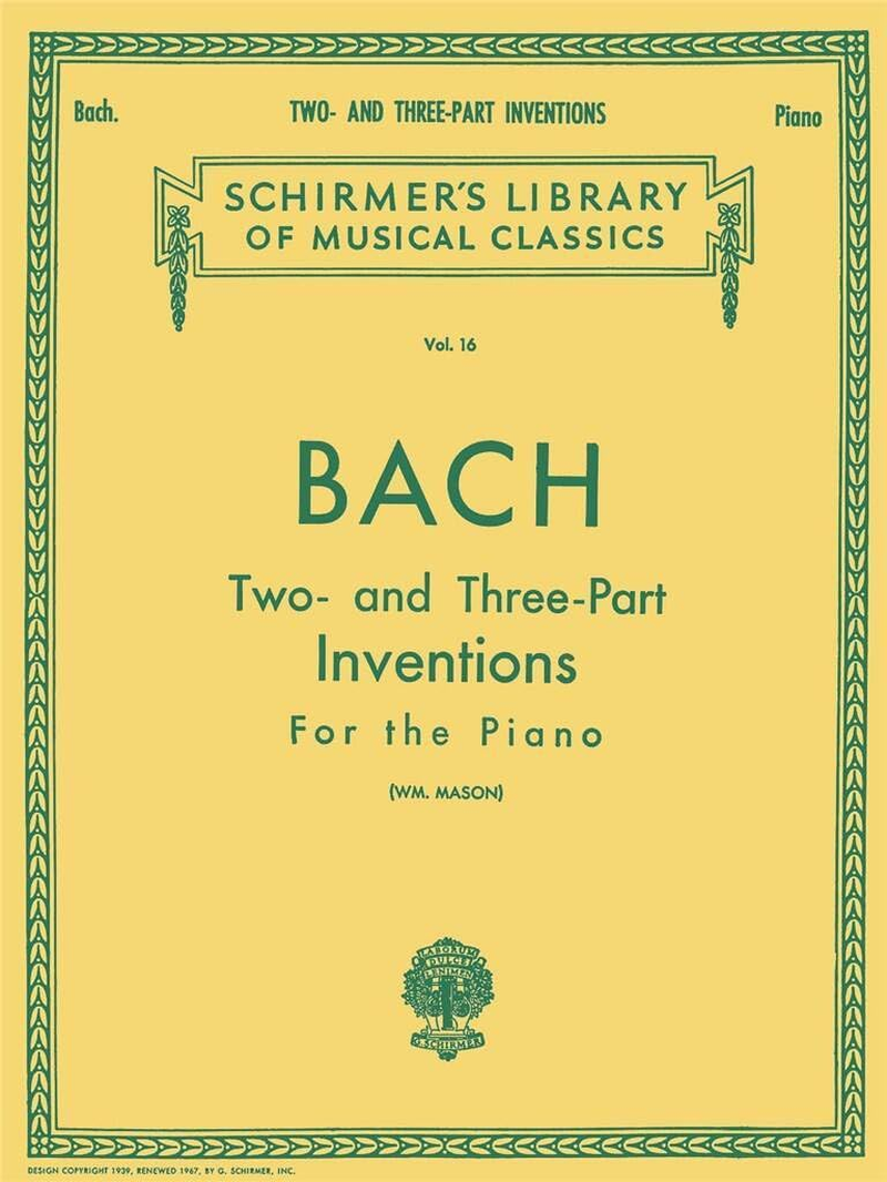 30 Two- and Three-Part Inventions: Piano Solo (Schirmer'S Library of Musical Classics) image number 4