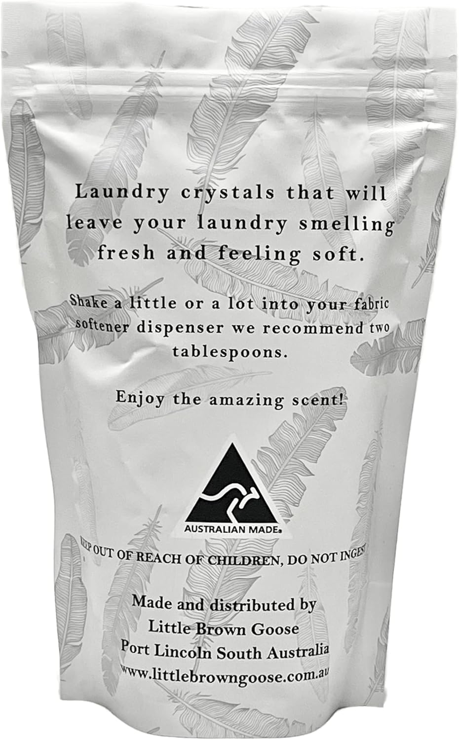 Little Brown Goose Laundry Crystals - Fragrance & Scent Boosters for Laundry - Laundry Softener Beads - Baby Powder Fragrance - 500 Gram image number 4