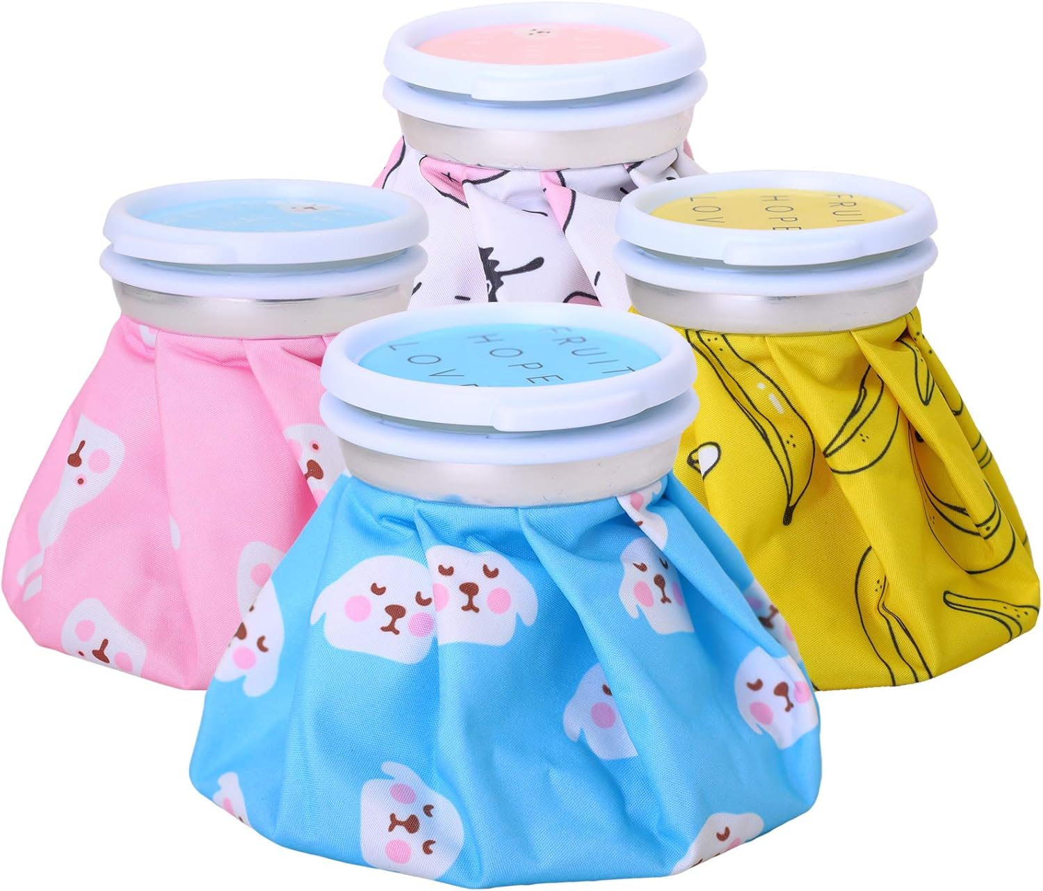 Linsonk Soft Ice Packs for Injuries Reusable for Kids Adults Cold Therapy Packs for Shoulder Wrist Knee Leg Pain Cold Compress for Swelling Bruises Wisdom Teeth Breastfeeding Headaches image number 1