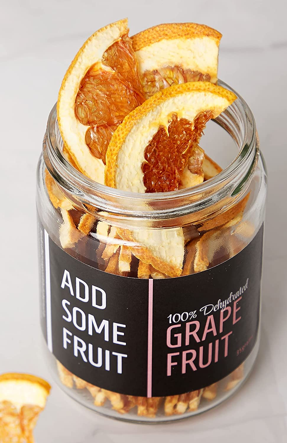ADD SOME FRUIT - 100% DEHYDRATED GRAPEFRUIT - 35G Jar