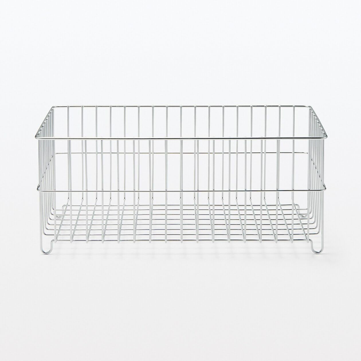 MUJI MBA27A3S Stainless Steel Bottle Rack, Large