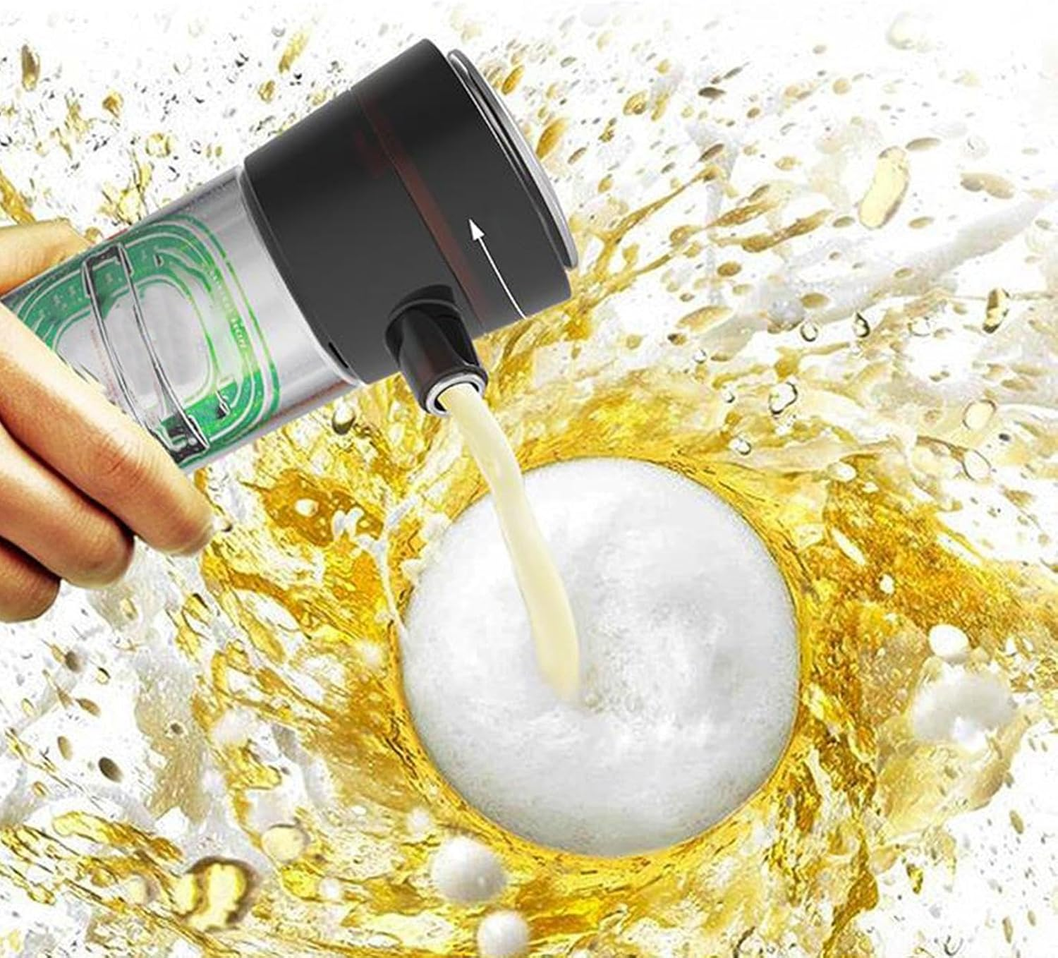 Can Beer Foam Manufacturer, Bottled Beer Foam Manufacturer | Multipurpose Beer Bubble Foaming Machine - Compact Electric Drink Dispenser for Ero image number 5