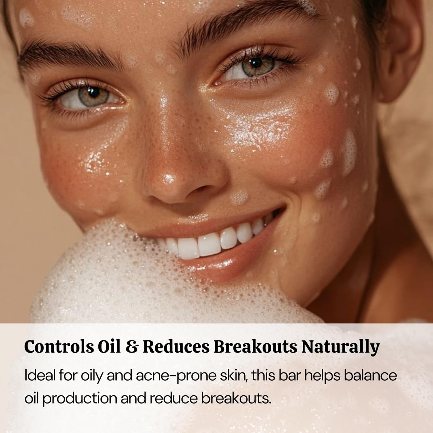 Charcoal Cleansing Bar Soap, Organic Herbal Skin Detox with Activated Charcoal, Natural Luxury for Facial and Body Detoxification, Moisturizing, Nourishing Beauty Bar, Vegan, Non GMO, 4 Oz image number 3