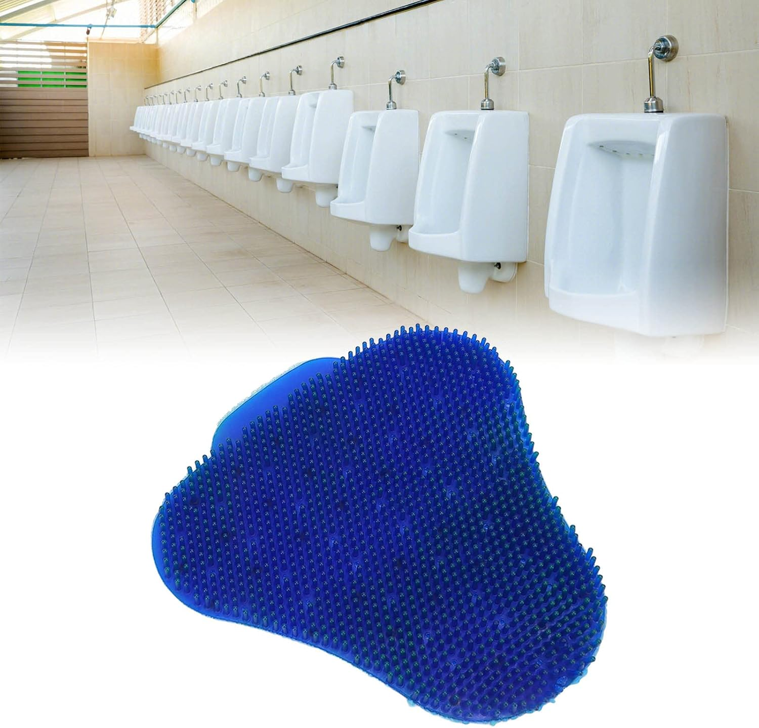 Urinal Screen Deodorizer, Urinal Cakes Anti-Splash Odor Eliminator for Toilets, Splash Reducing Mats with Long Lasting Odor Freshener for Restrooms in Restaurants, Bars, Schools & Offices(3#) image number 4