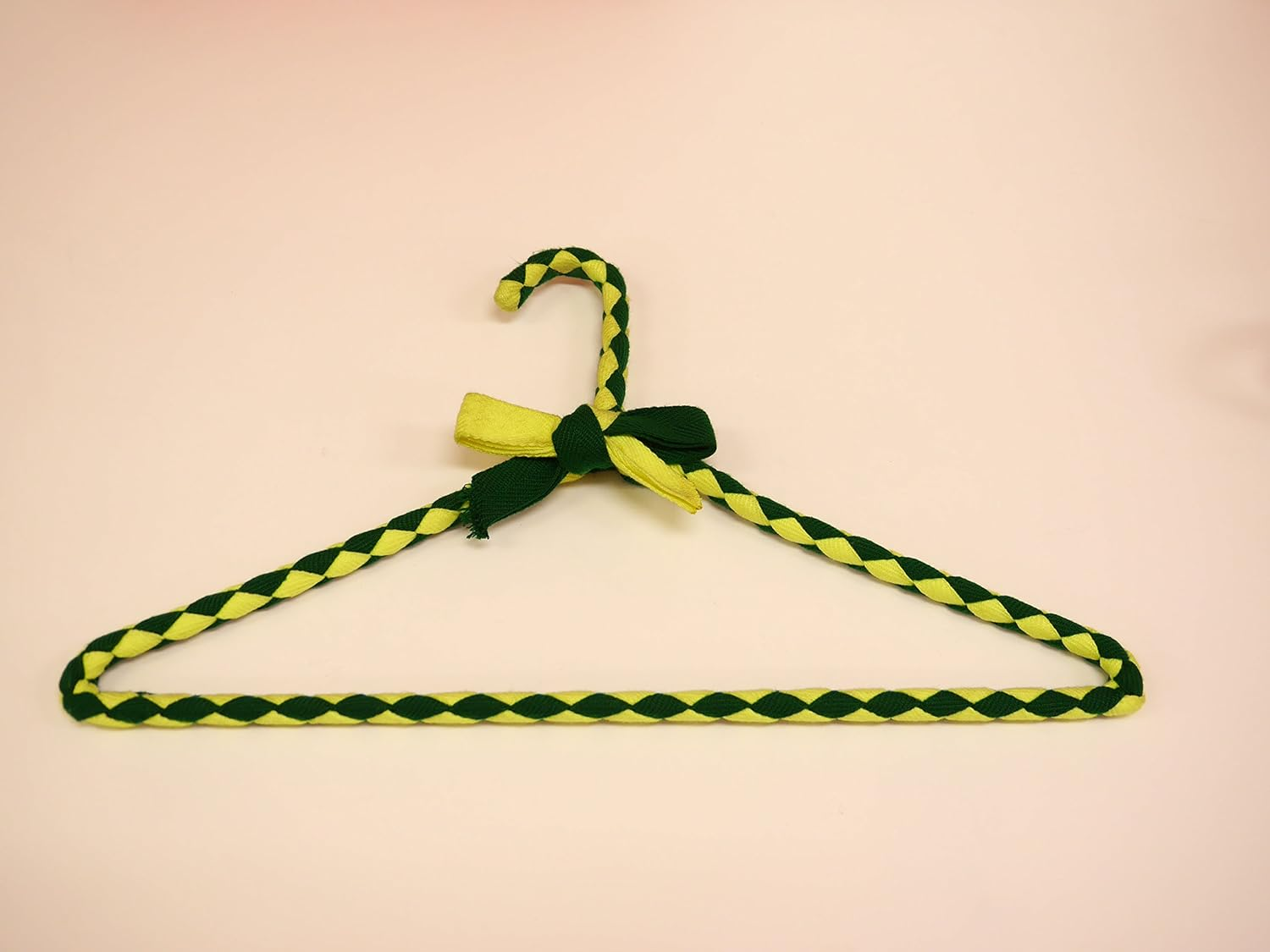 Kokka Craft Kit, Made with Tape, Stylish, Hanger, No. 10, Green X Fluorescent Yellow