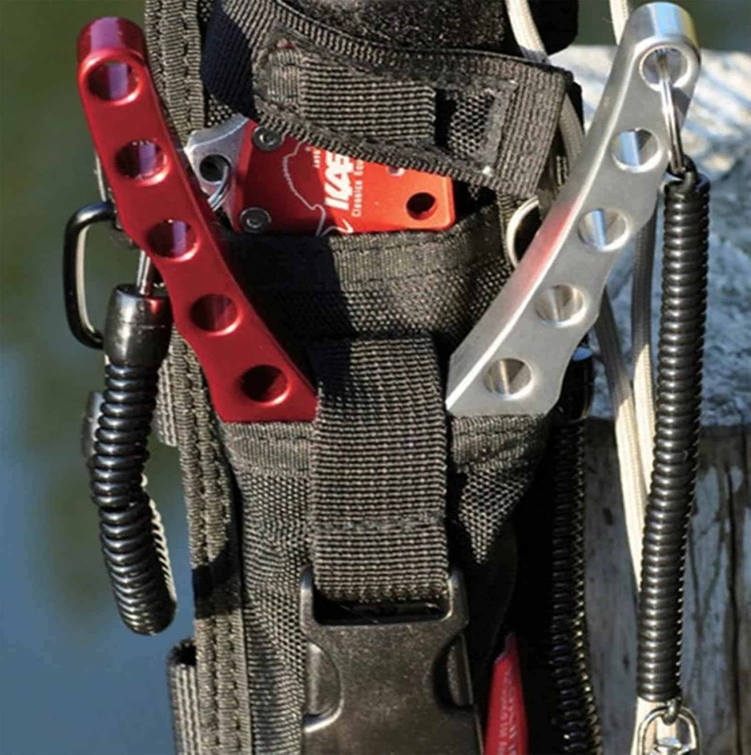 Fishing Lanyards Boating Multicolor Fishing Ropes Secure Pliers Lip Grips Tackle Fish Tools 6Pcs(Color Ramdon)