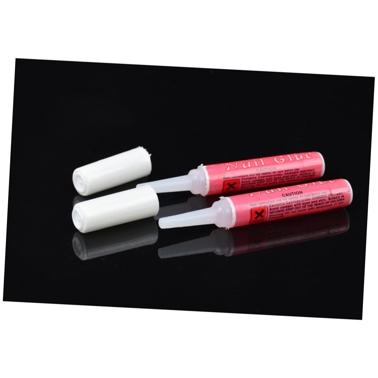 FOMIYES 5Pcs Nail Glue for Acrylic Nails Rhinestones Professional Manicure Tools High Viscosity Odorless Acid Suitable for Home Salon Use image number 2