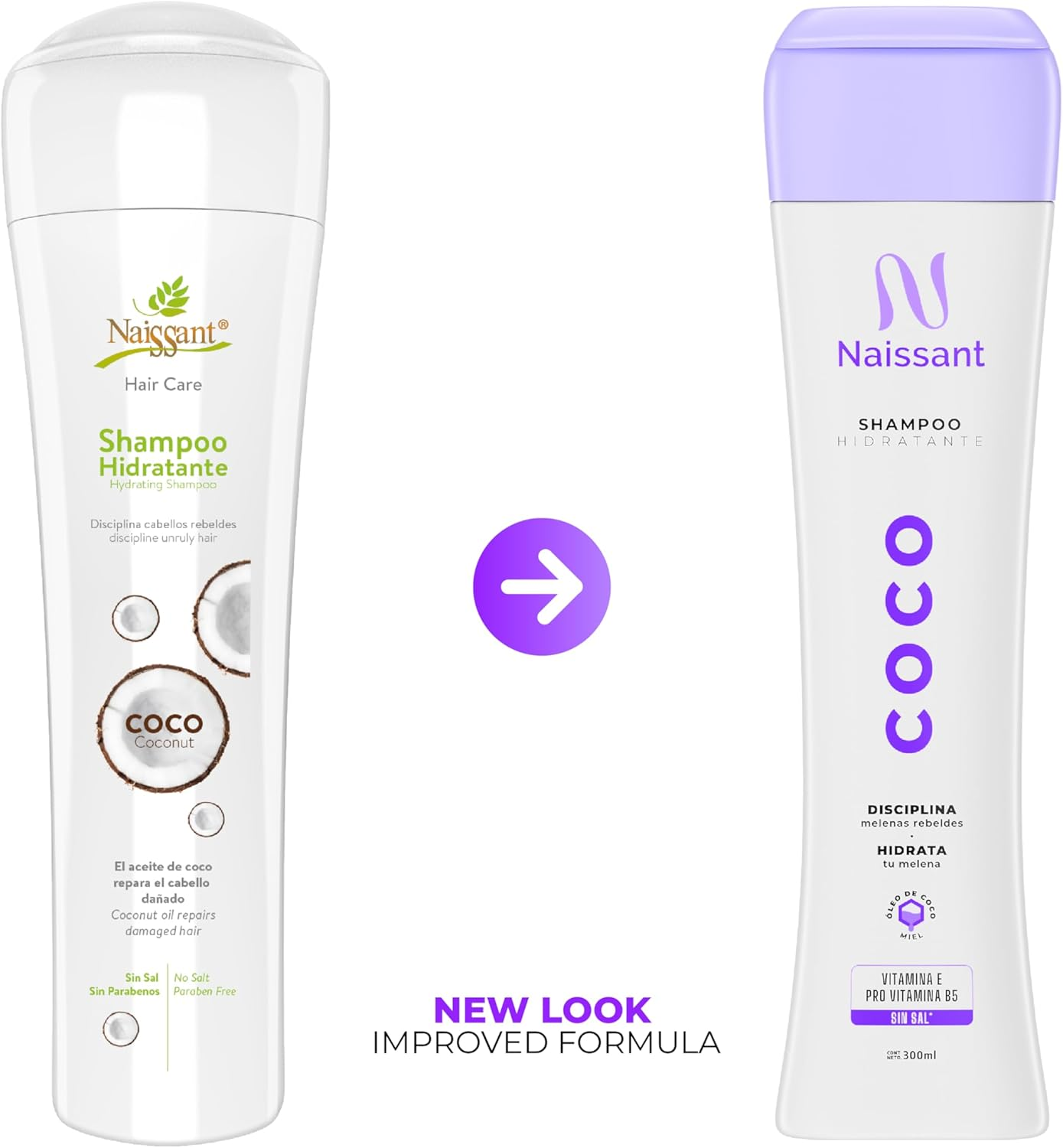 Naissant Shampoo Coconut - Coco, 10.1 Fluid Ounce (300Ml) image number 1