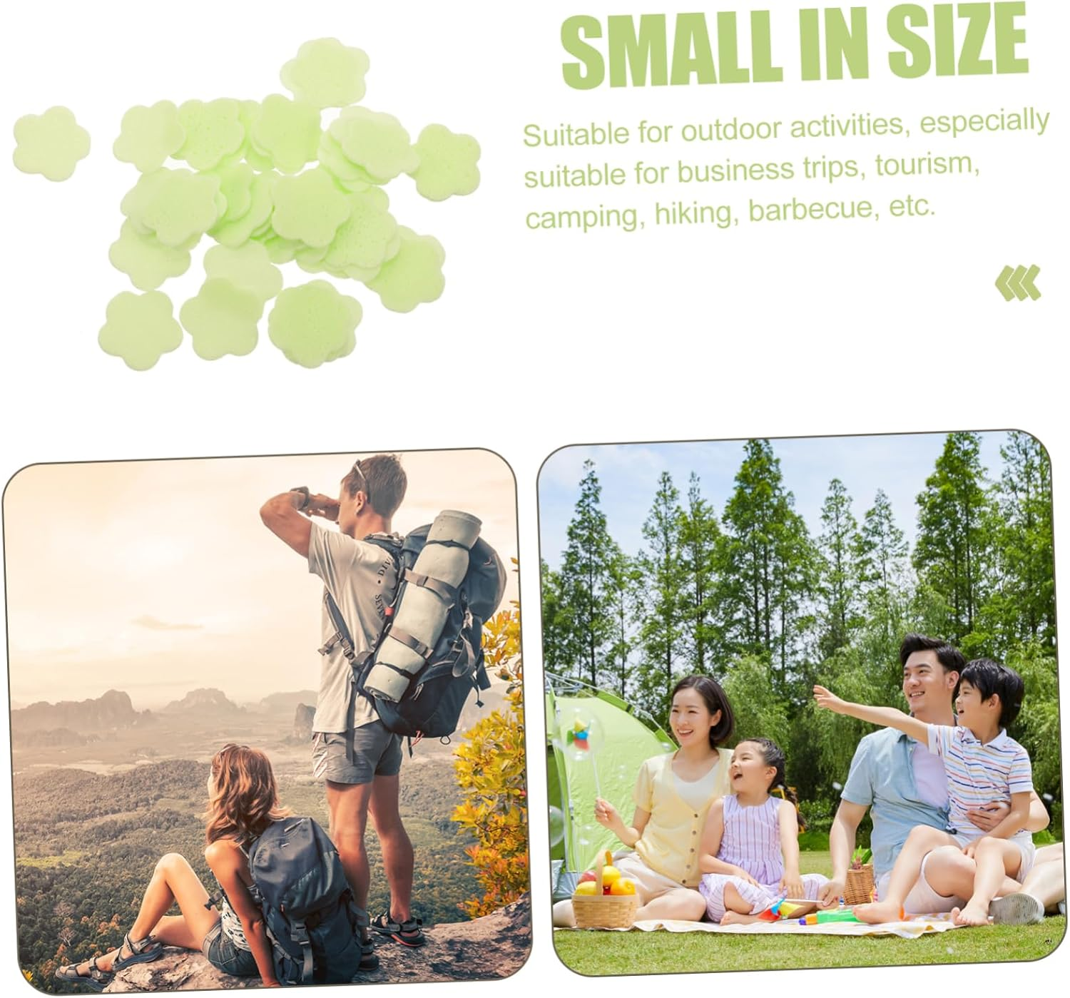 BESPORTBLE Travel Toiletries Soap Sheets Portable Hand Cleaning Soap Flakes Travel Toiletries image number 3