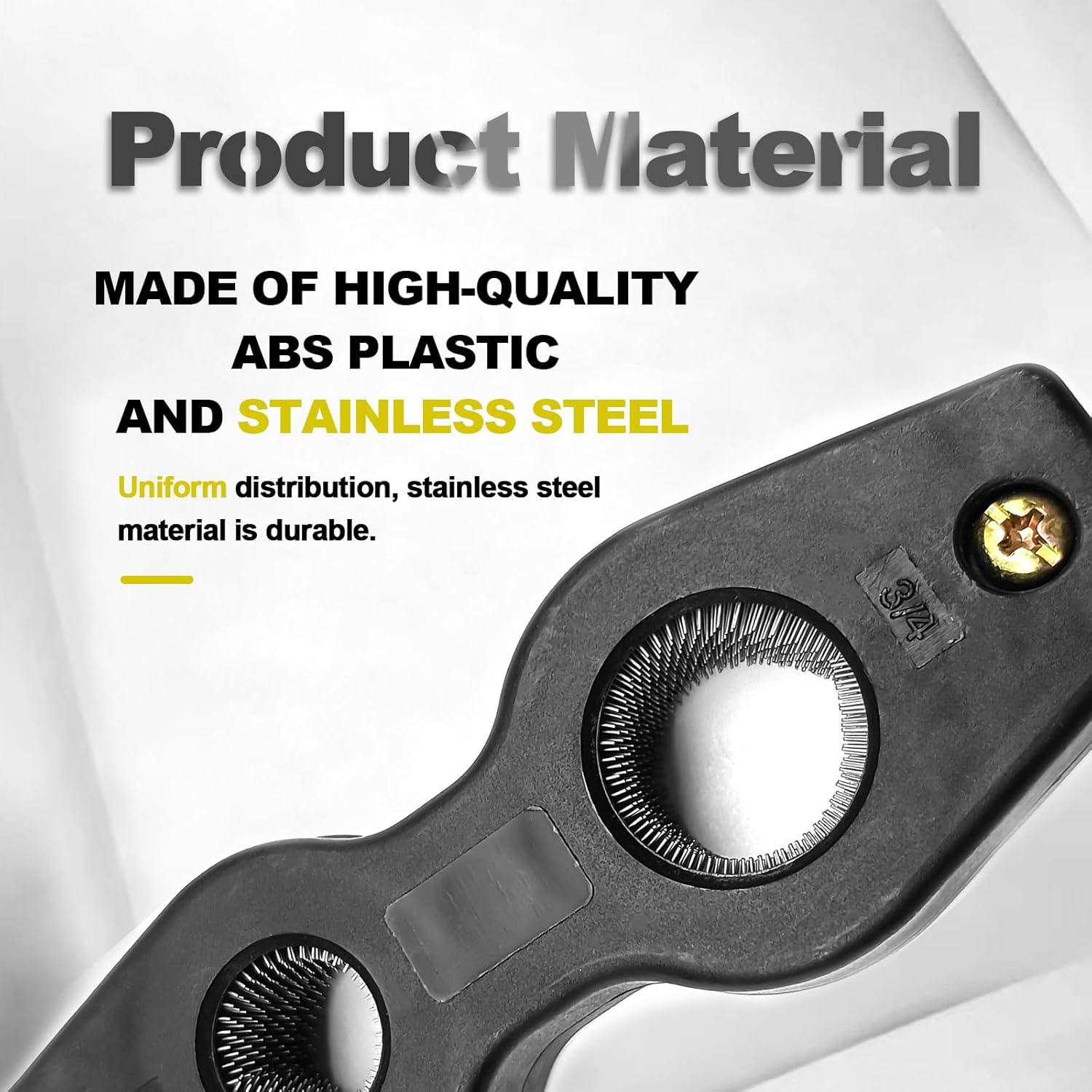 ZOKYUYS 4 in 1 Car Battery Cleaning Brush,Anti-Corrosion Battery Terminals,Copper Pipes Cleaner Brush Tool,Universal for Automotive and Marine for Plumbing Installation Soldering Brazing image number 1